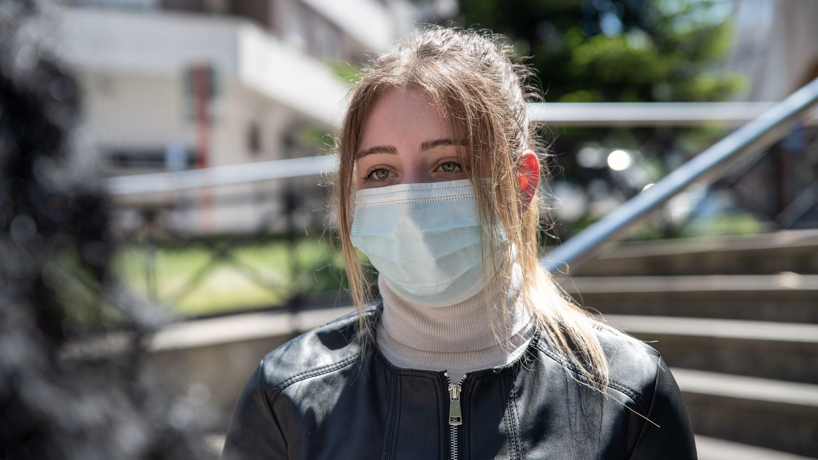 OURENSE (CAMPUS UNIVERSITARIO). 04/05/2021. OURENSE. Enquisas sobre idiomas, para suplemento VIDA. FOTO: ÓSCAR PINAL.   Melina Dieguez