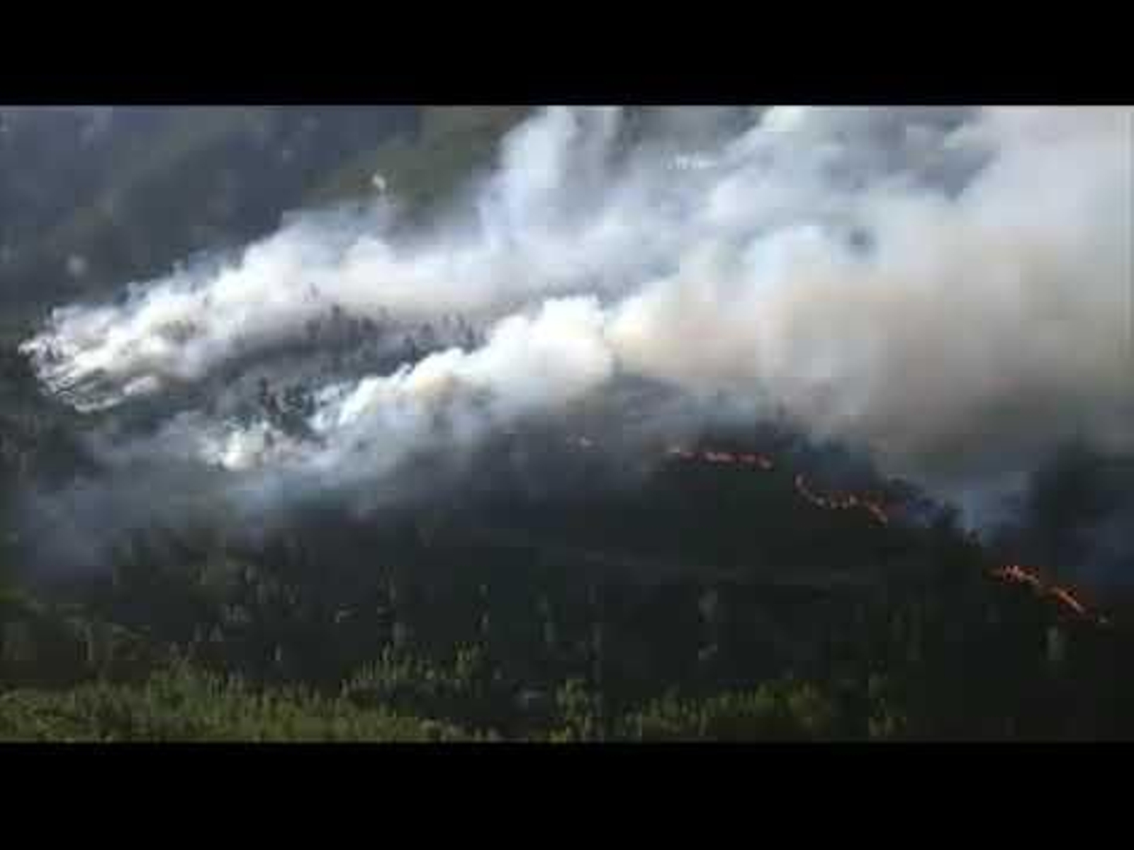 Estabilizado el fuego de Rubiá, que afecta a 200 hectáreas 13/08/2021