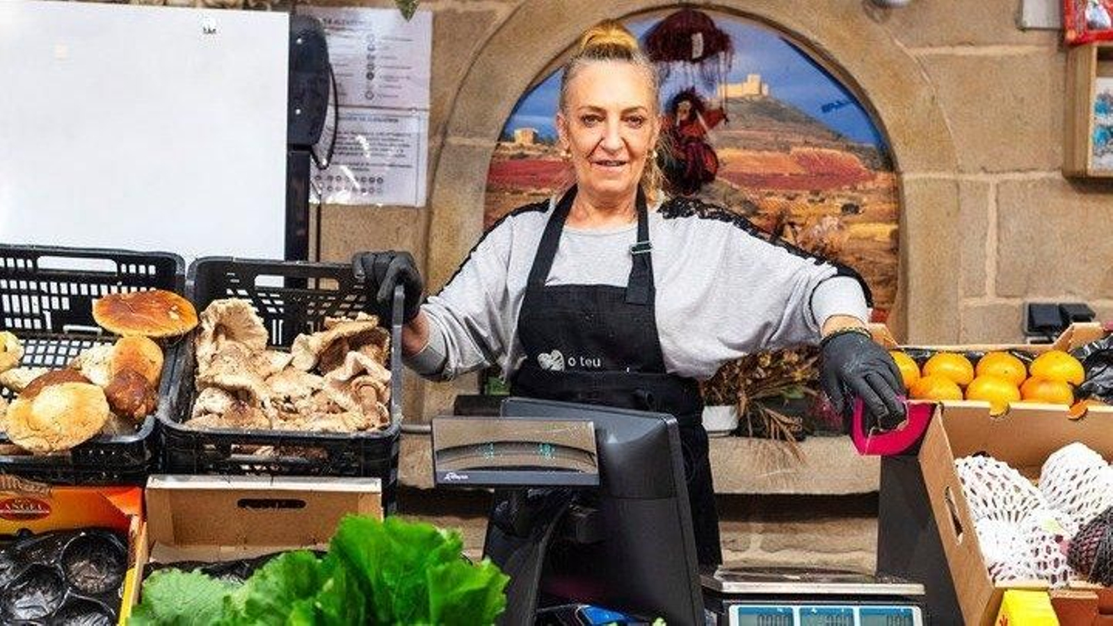 Isolina Morales, labradora de Terroso (Vilardevós)