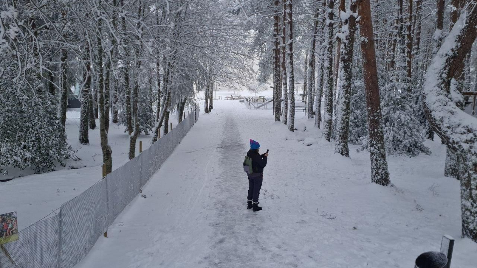 Pequeños y mayores se lo pasan en grande en Manzaneda.