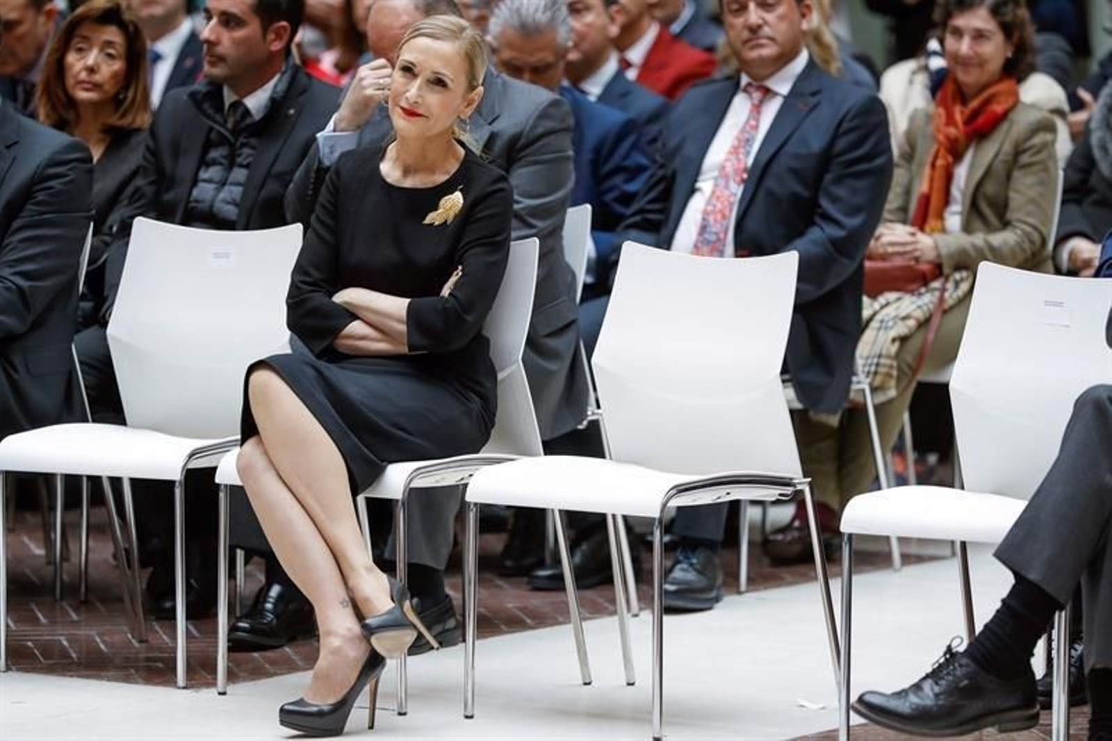 Cifuentes, en el acto de la AVT en Madrid.