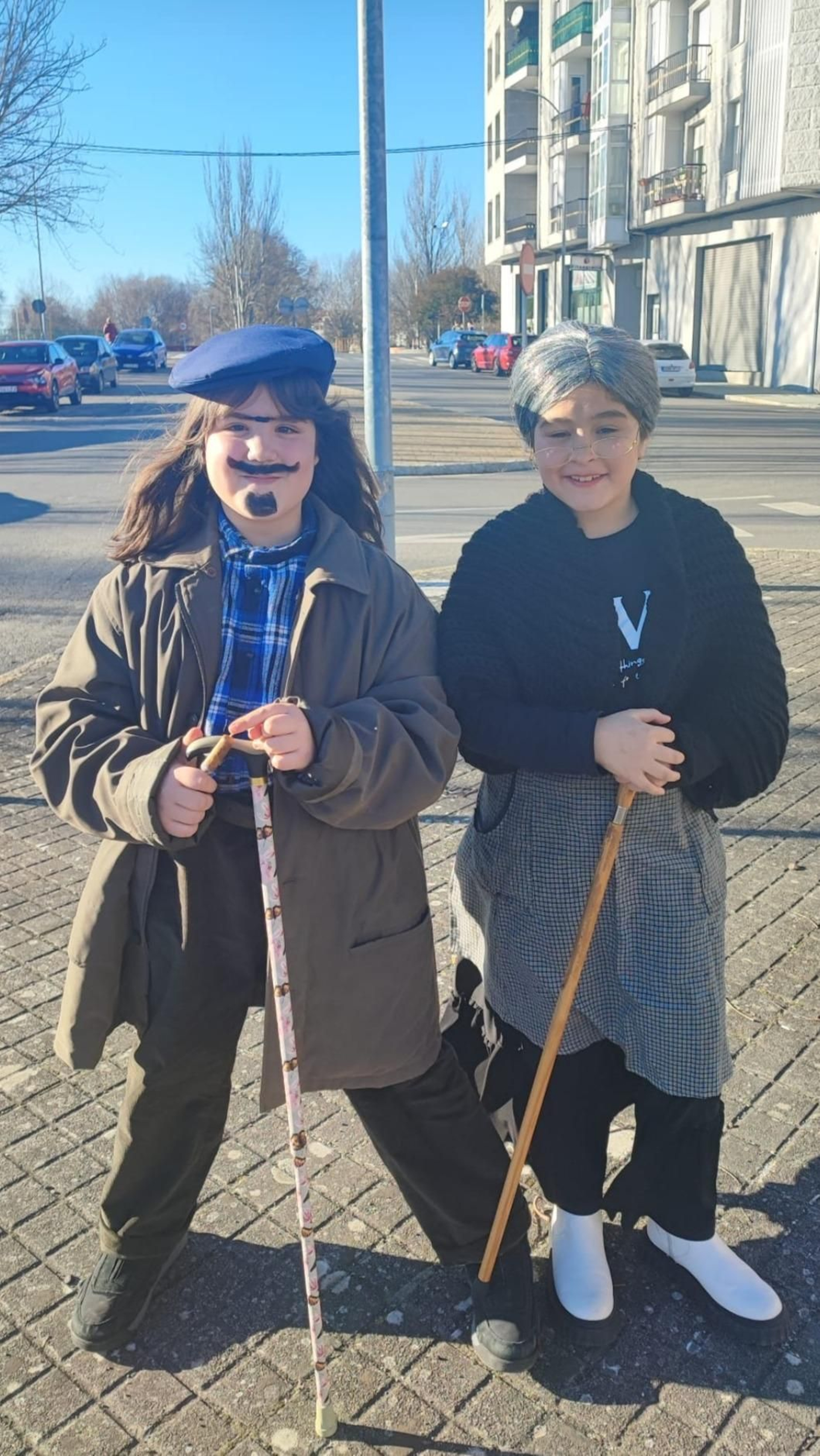 Don Mario e dona Antoña de Raquel Rodríguez Ferreira en Xinzo.