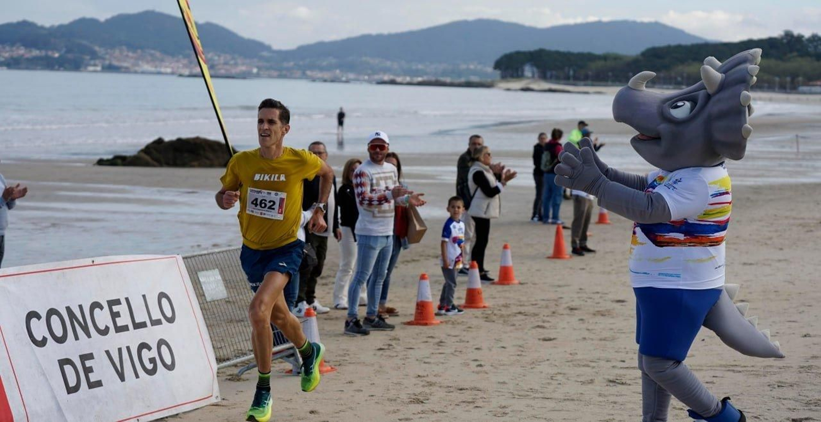 Carrera Praia de Samil.