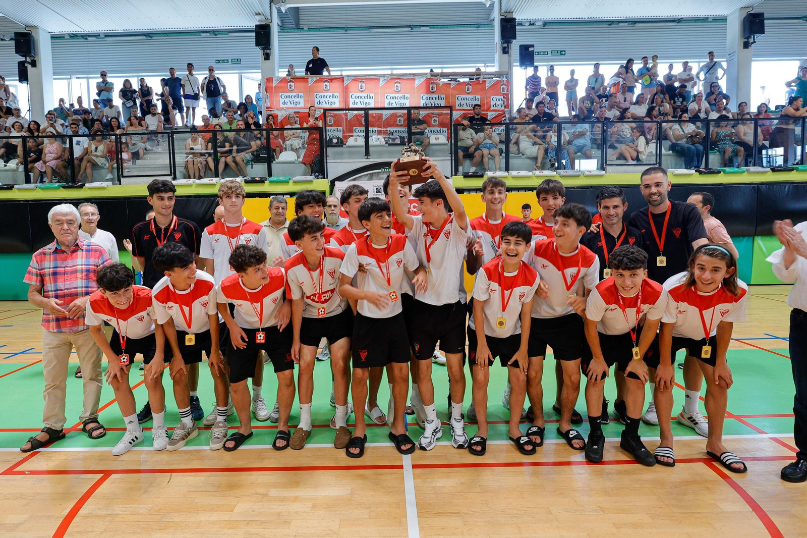 Galería | Clausura de la Vigo Cup con la entrega de medallas