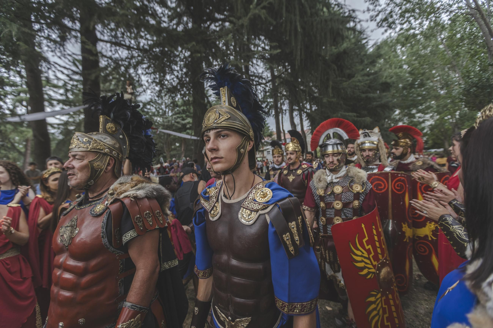 Galería | Los romanos cruzan el Lethes: Xinzo pone fin al Esquecemento, un evento con cifras récord