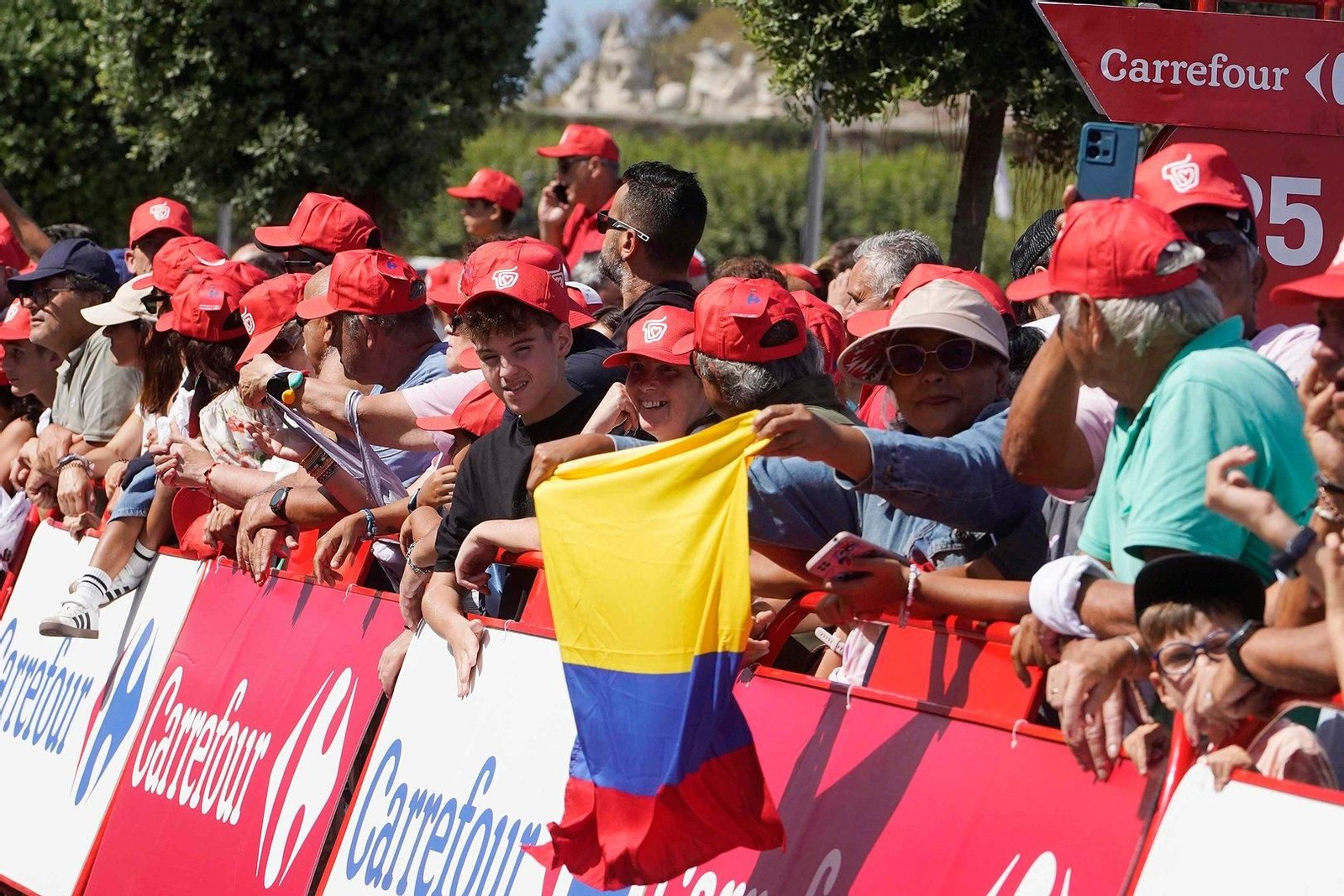 Público en la décima etapa de La Vuelta a España.