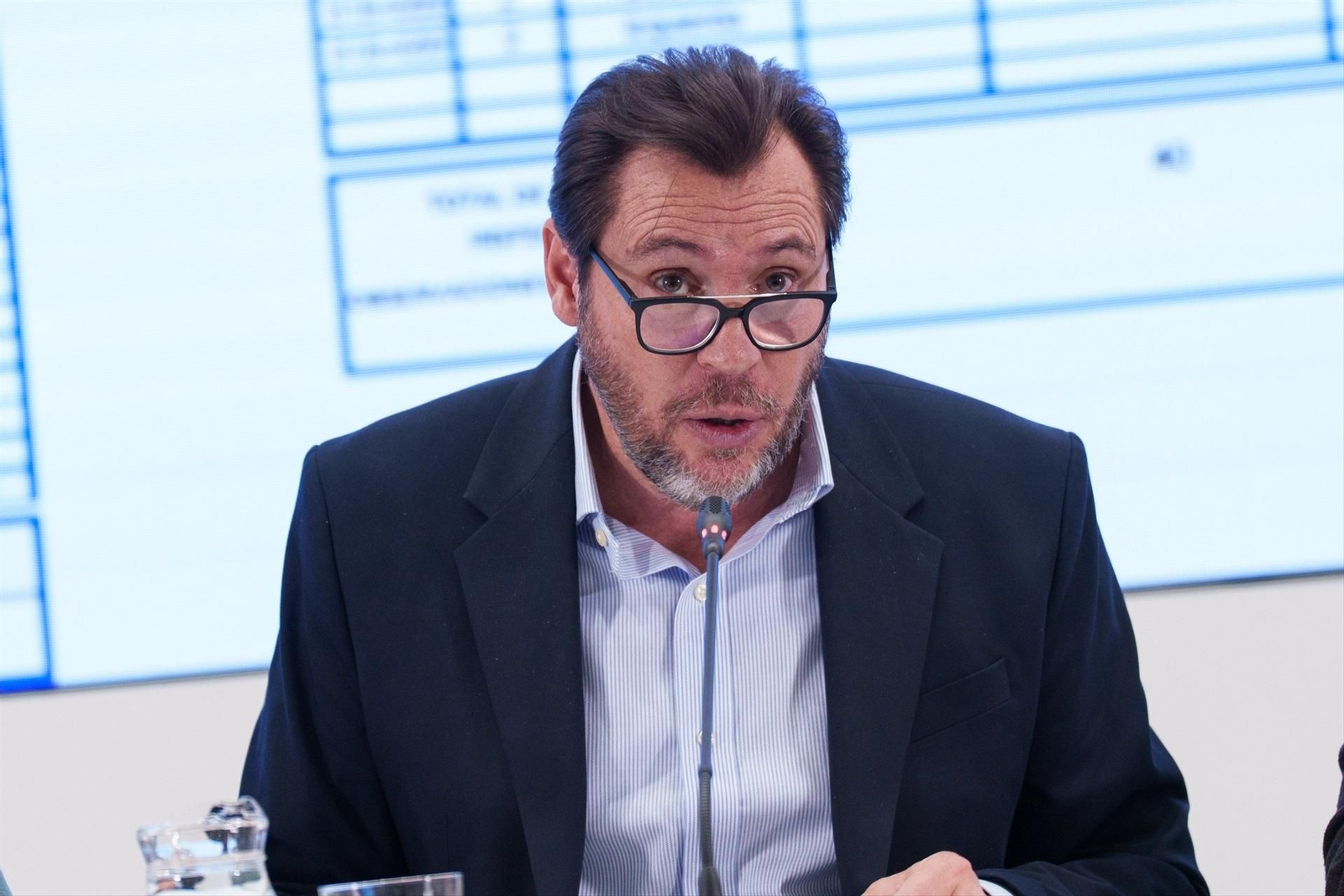 El ministro de Transportes y Movilidad Sostenible, Óscar Puente.