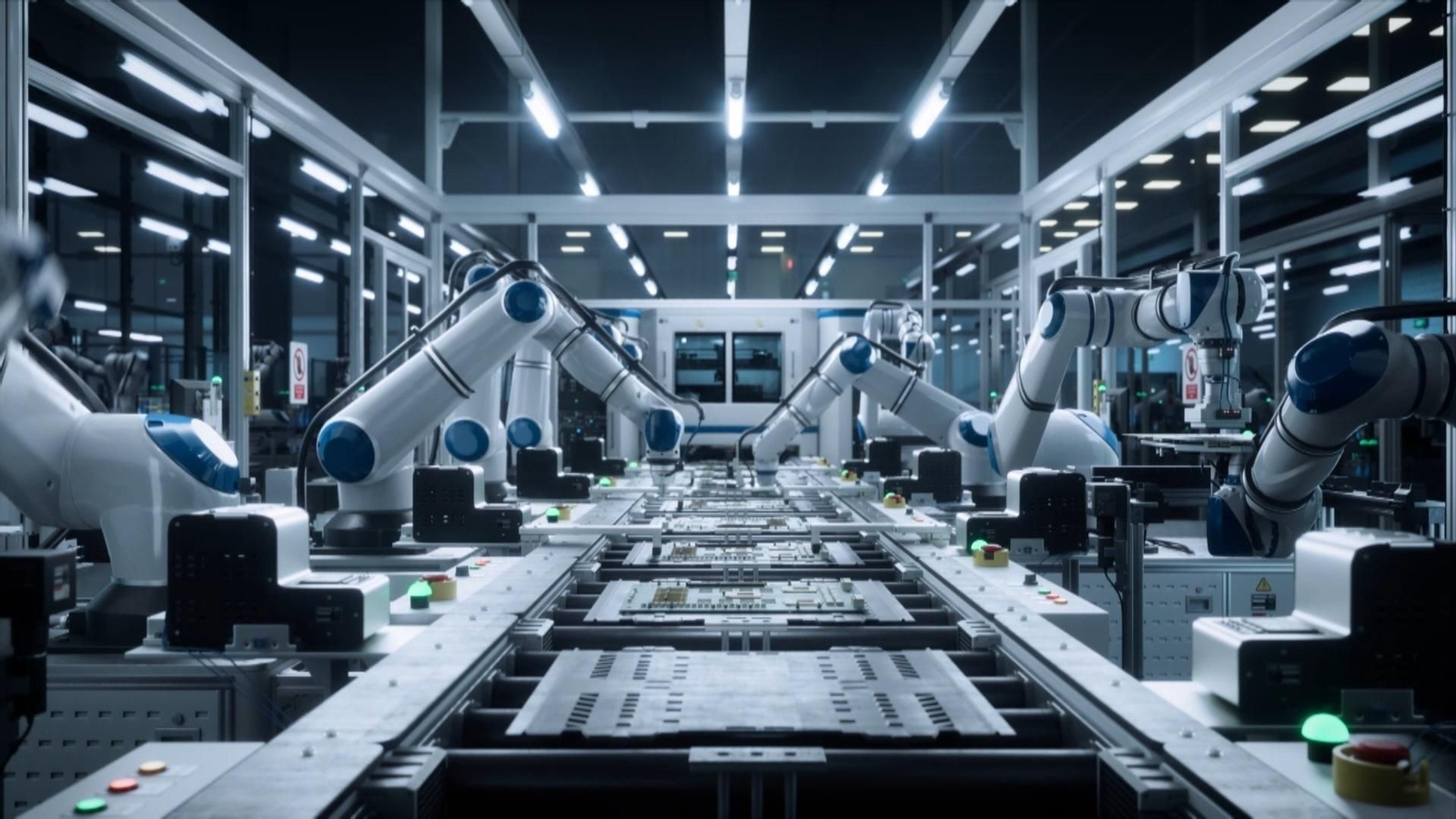 El interior de un centro de datos