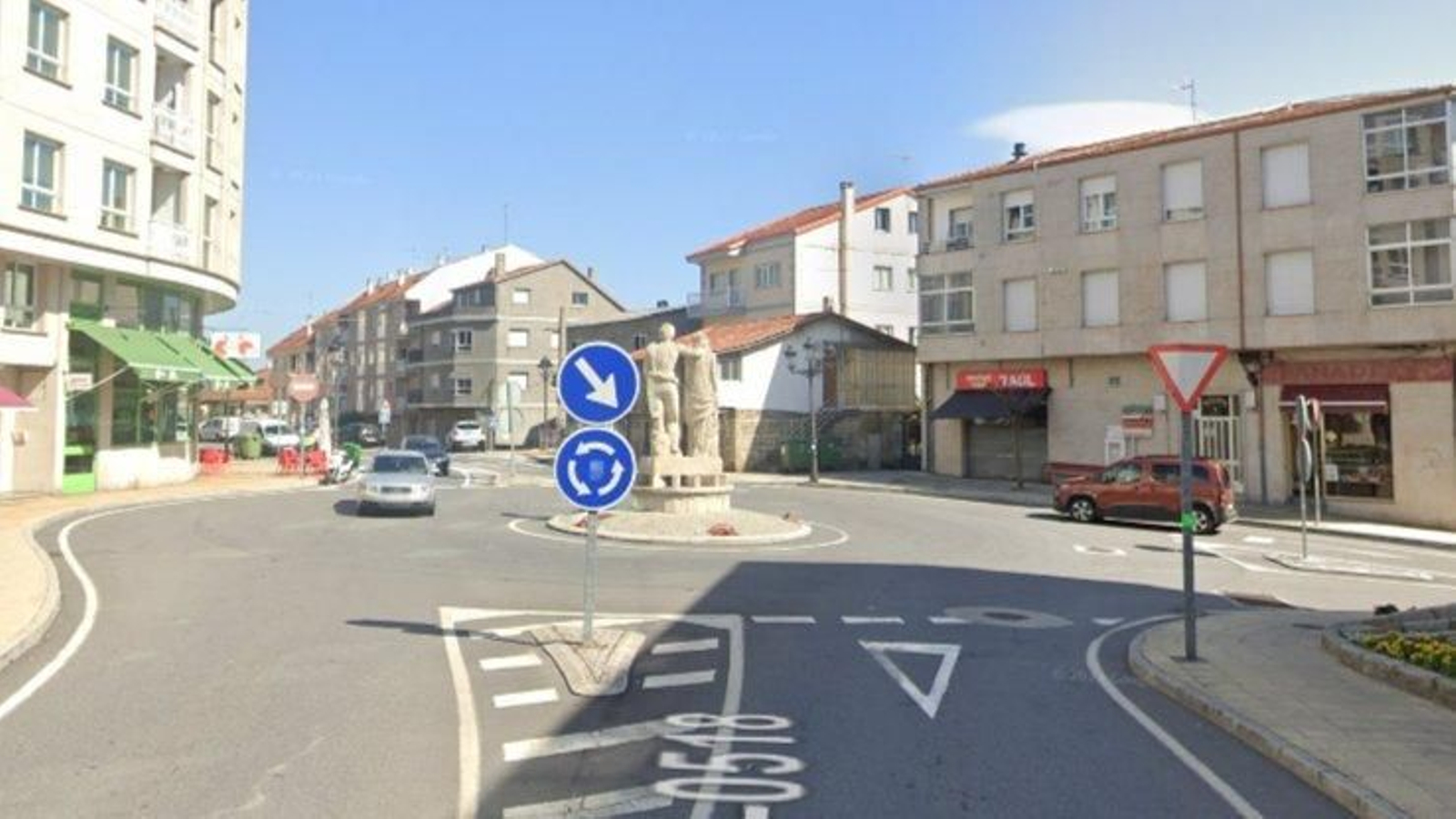 Avenida de Celanova, en Barbadás