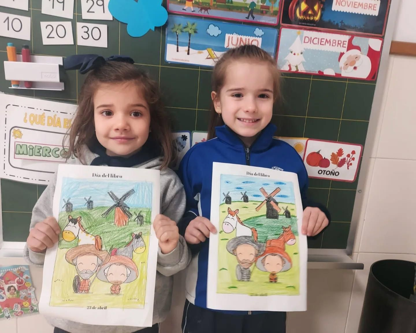 O Día do Libro no colexio La Purísima