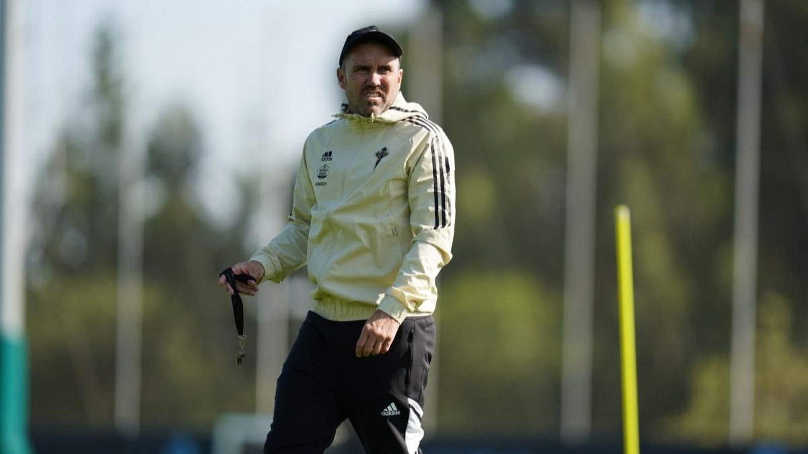 El técnico Eduardo Coudet.