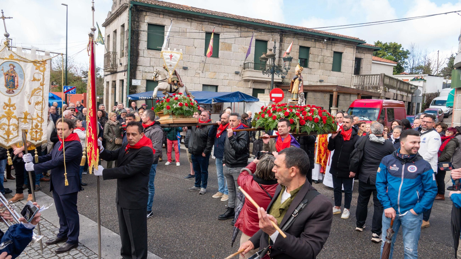 Galería | Bembrive celebra San Blas, la gran romería invernal de Vigo