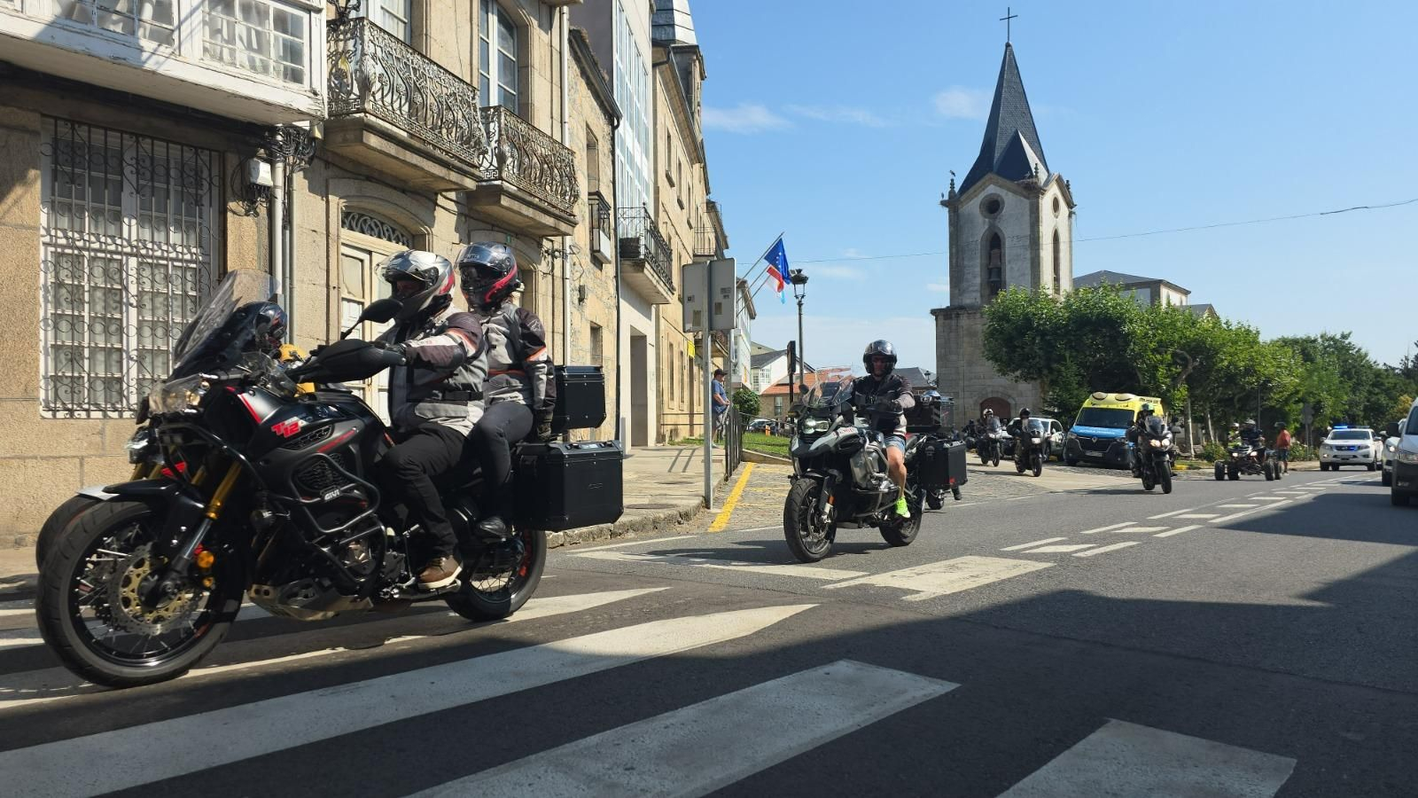 Galería | La XXI Concentración Mototurística reúne a cerca de 400 inscritos en A Pobra de Trives