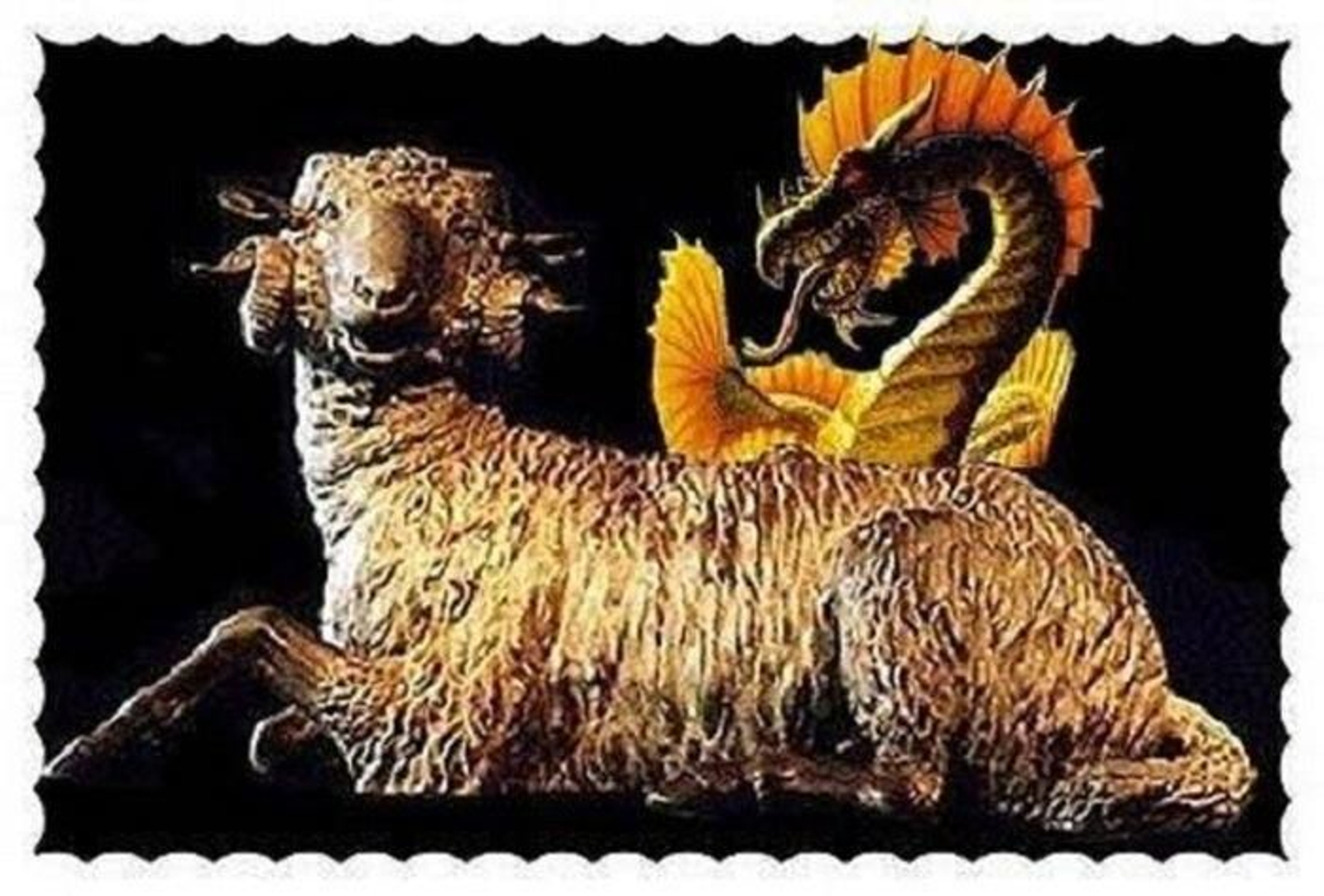 Imagen del vellocino de oro.