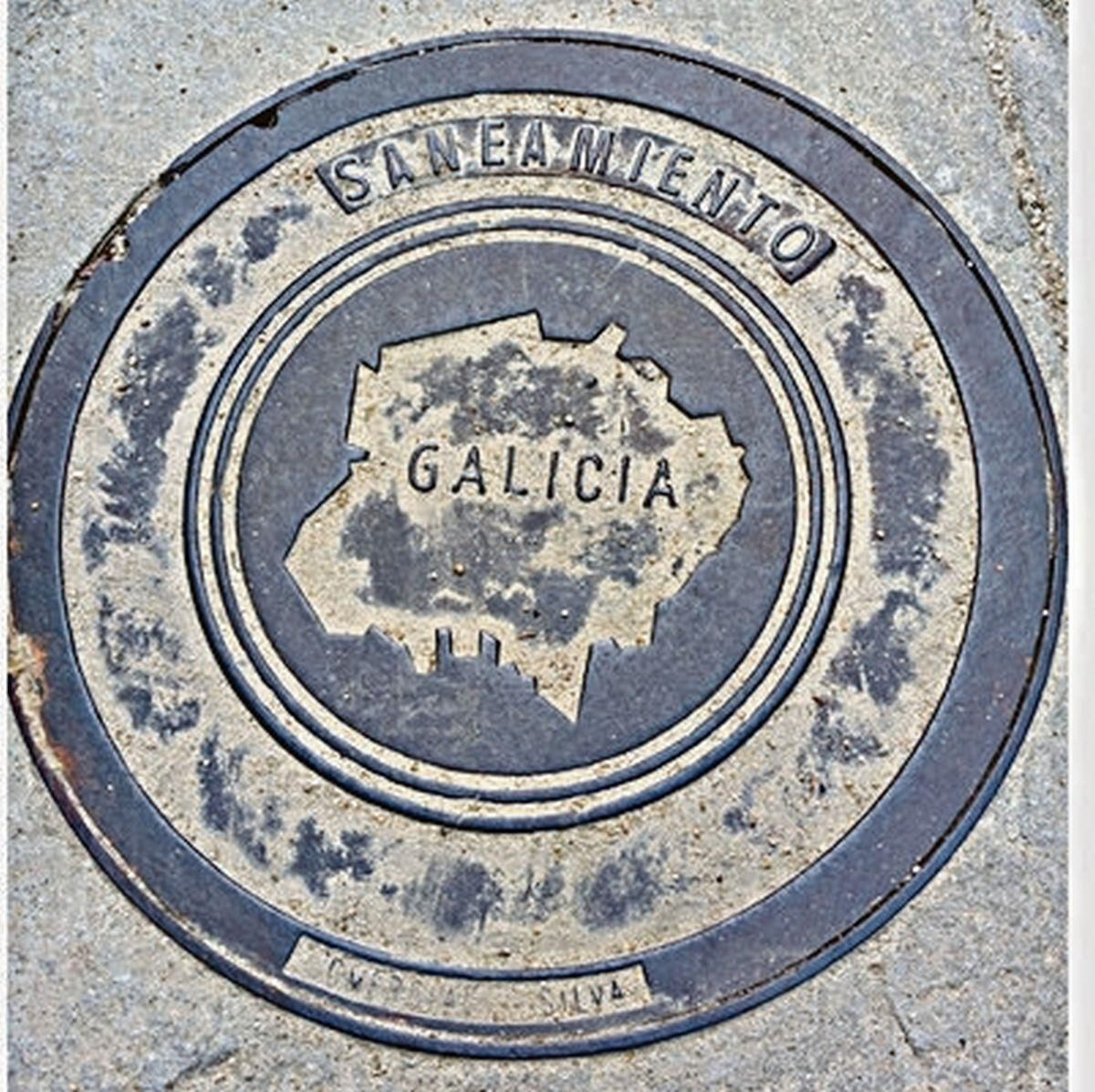 La única localizada con el mapa de Galicia sin ninguna otra información.