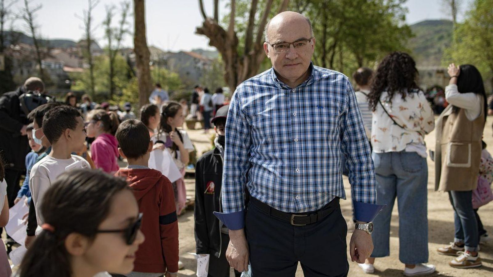 Javier Fernández, director do Colexio Padre Feijóo de Allariz. Foto: Xesús Fariñas
