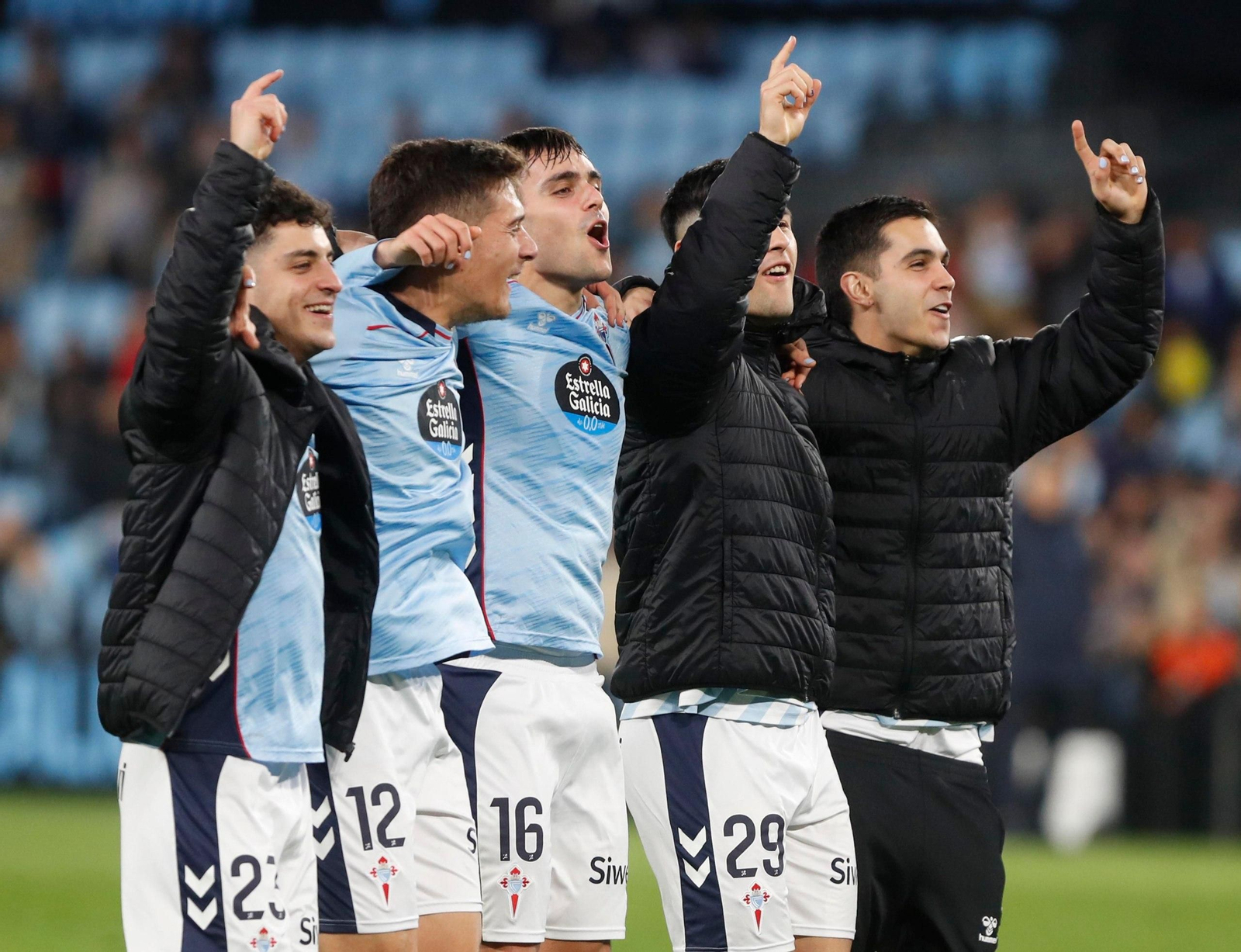 Galería | Celta y Rayo, duelo europeo en Balaídos