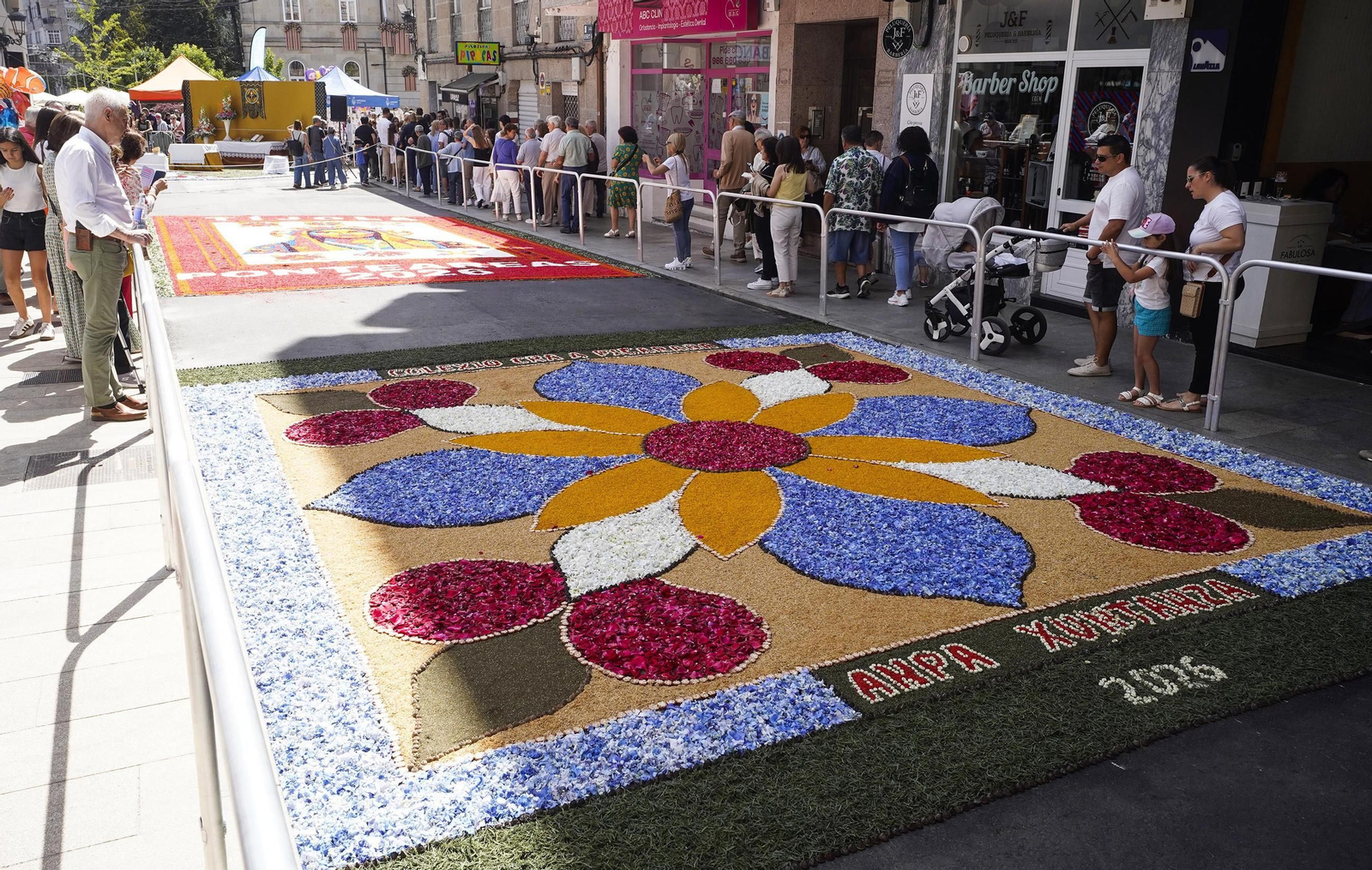 Celebración del Corpus en Ponteareas.