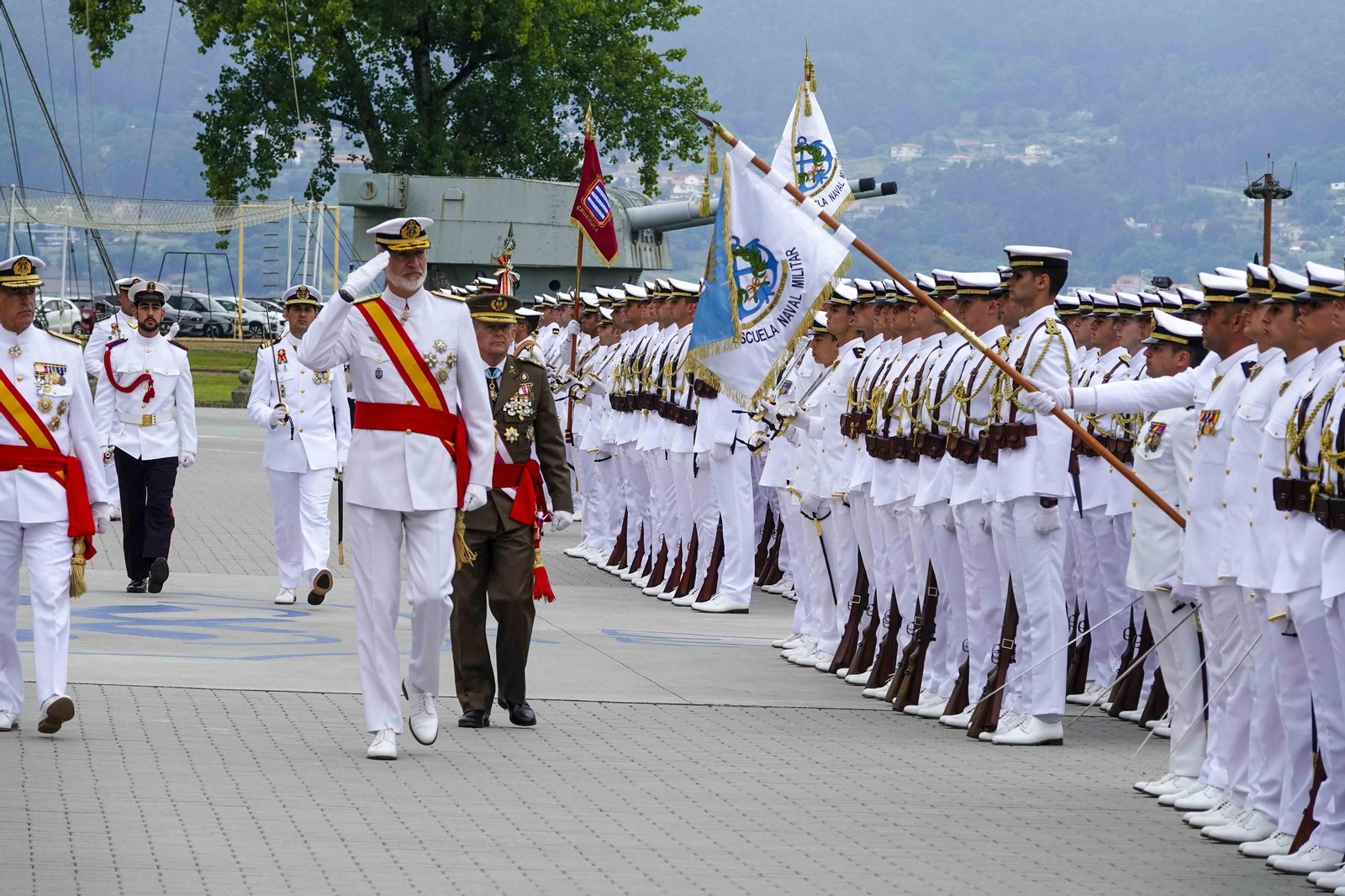 Galería | Entrega de despachos en Marín a cargo de Felipe VI