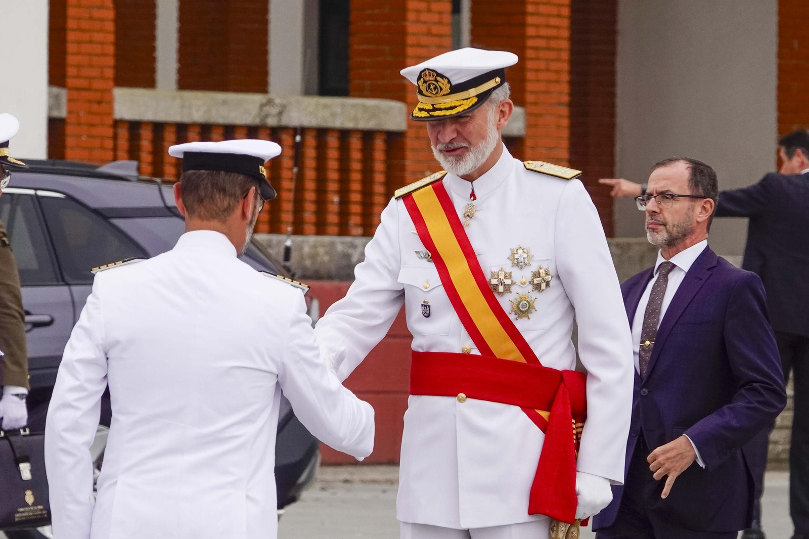 Galería | Entrega de despachos en Marín a cargo de Felipe VI