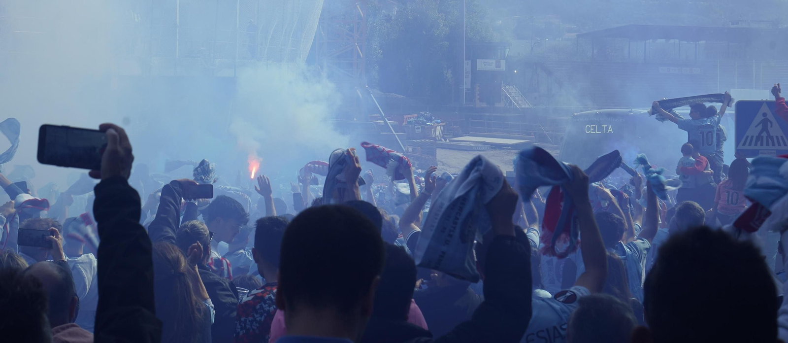 Galería | La goleada del Friburgo puso fin al sueño europeo del Celta