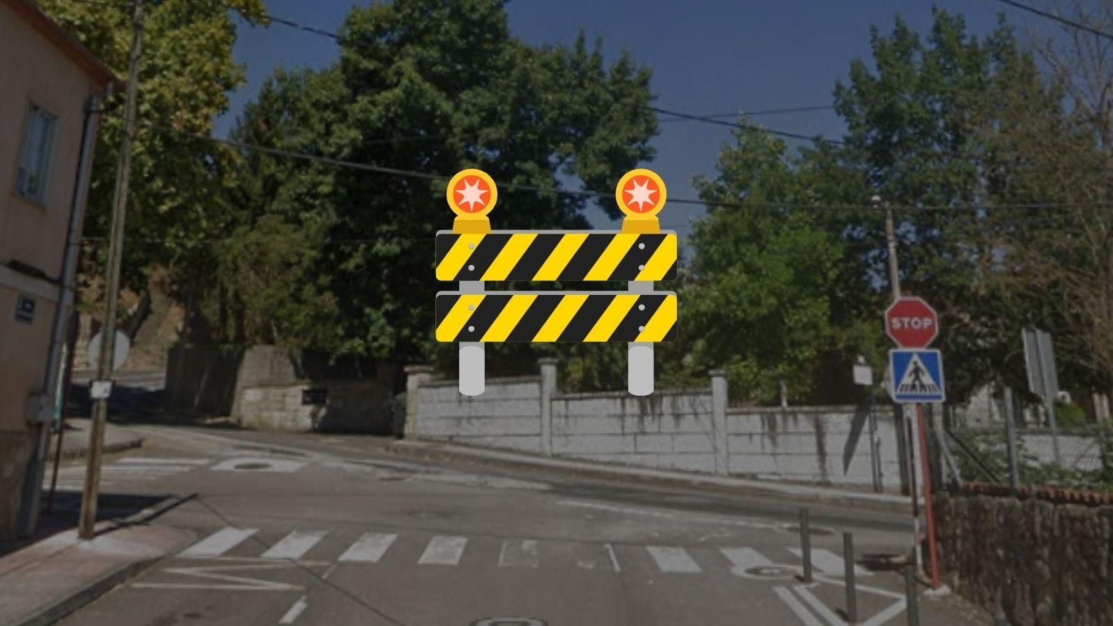 El cruce de las calles del Seminario, Entroido e Muñoz de la Cueva se cerrará al tráfico por obras