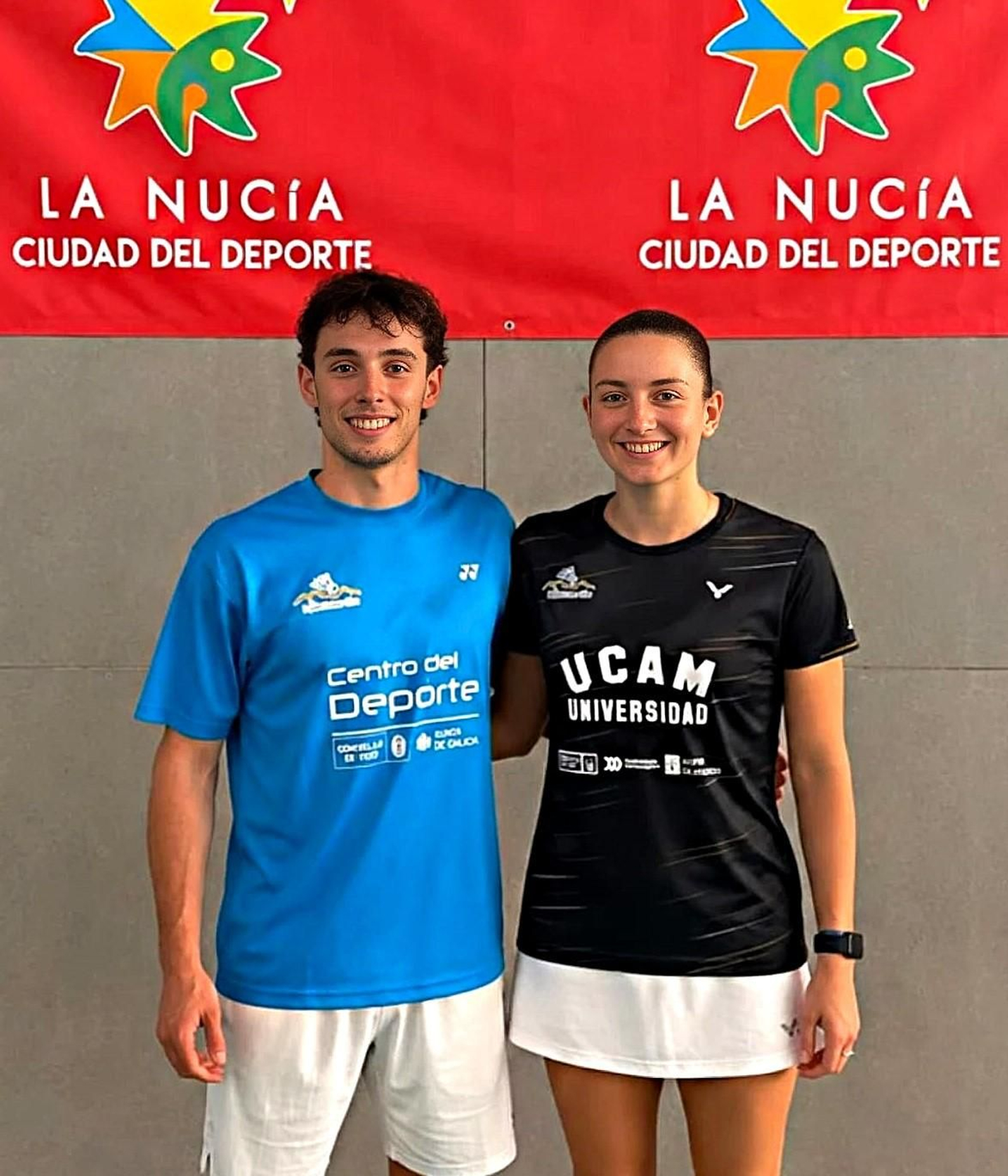 Jacobo Fernández y Nikol Carulla.