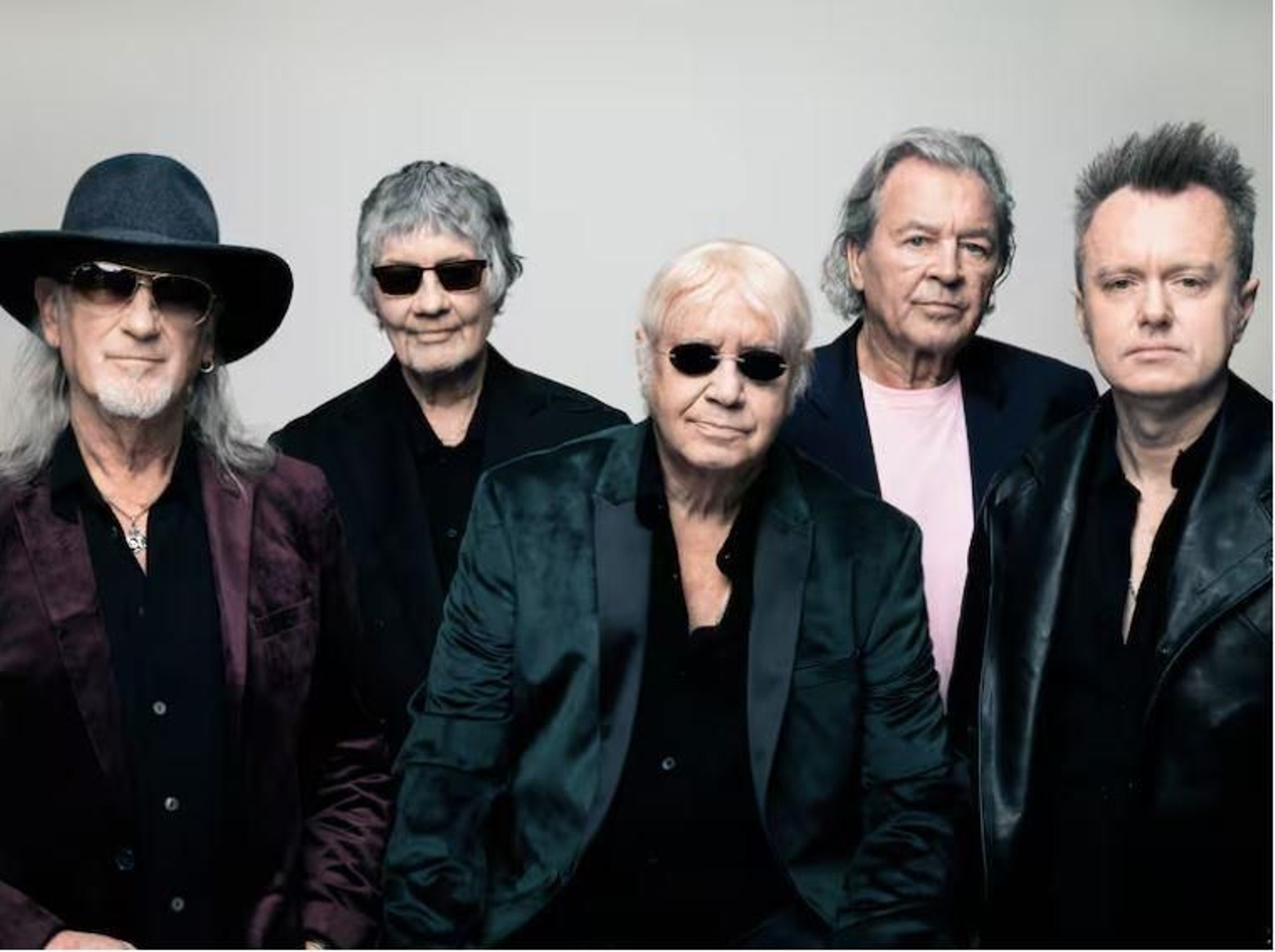 La actual formación de Deep Purple, la novena