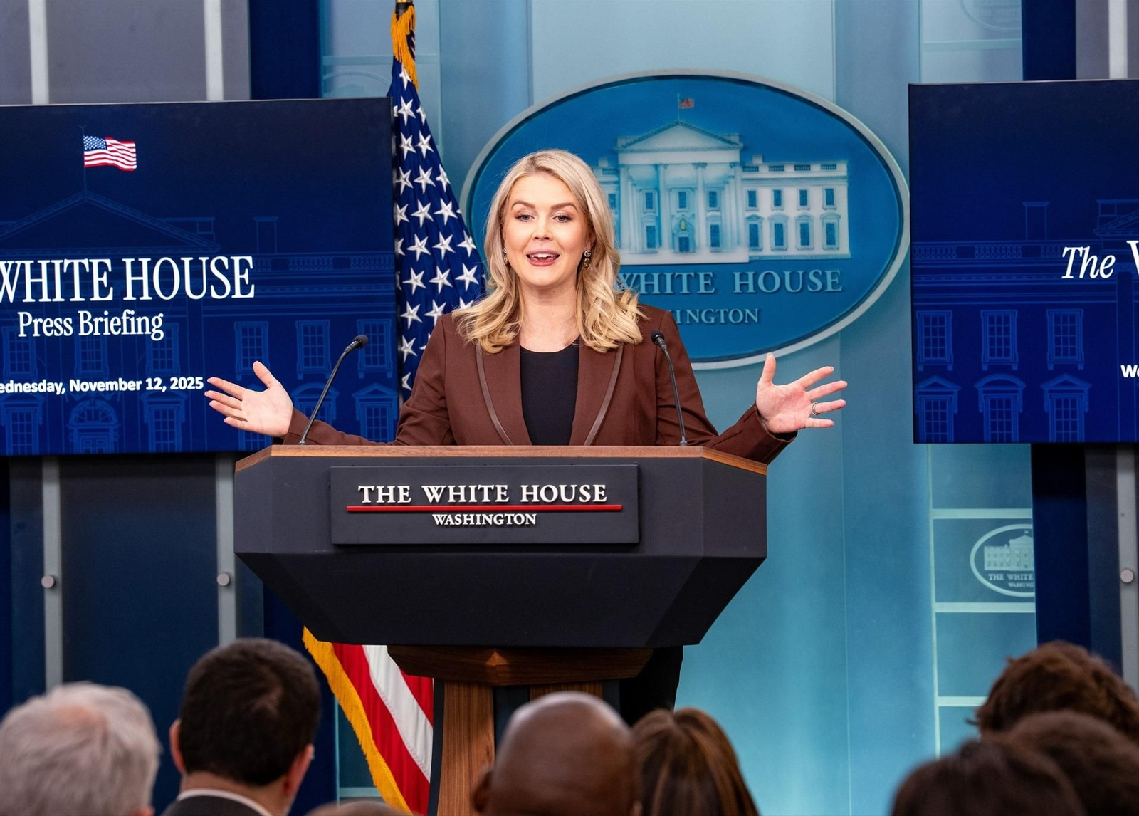 La portavoz de la Casa Blanca