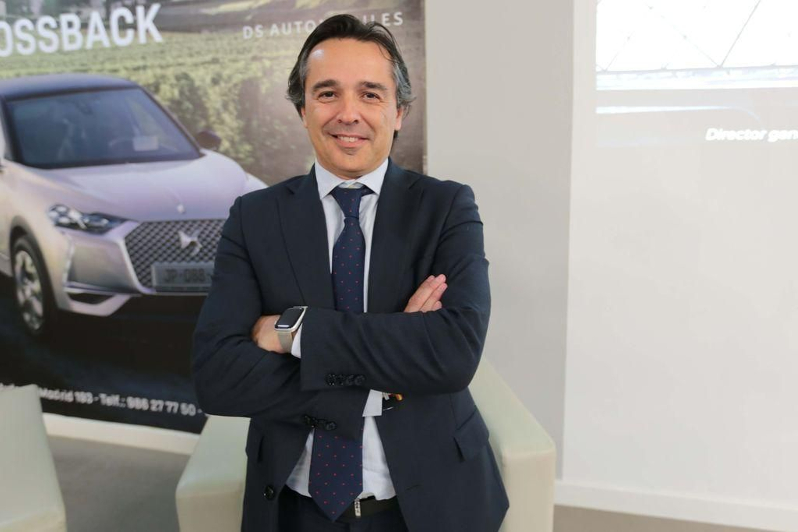 El director general de Grupo Marsan, Pedro Martínez, participó ayer en un foro en el Círculo de Empresarios de Galicia.