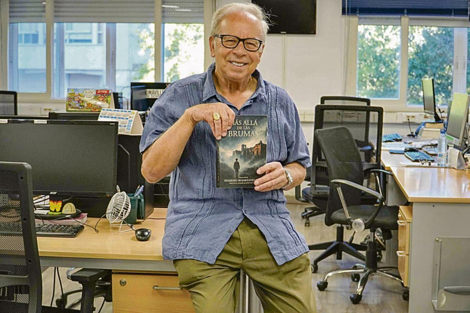 Nemesio Rodríguez visitó Atlántico para charlar sobre su libro