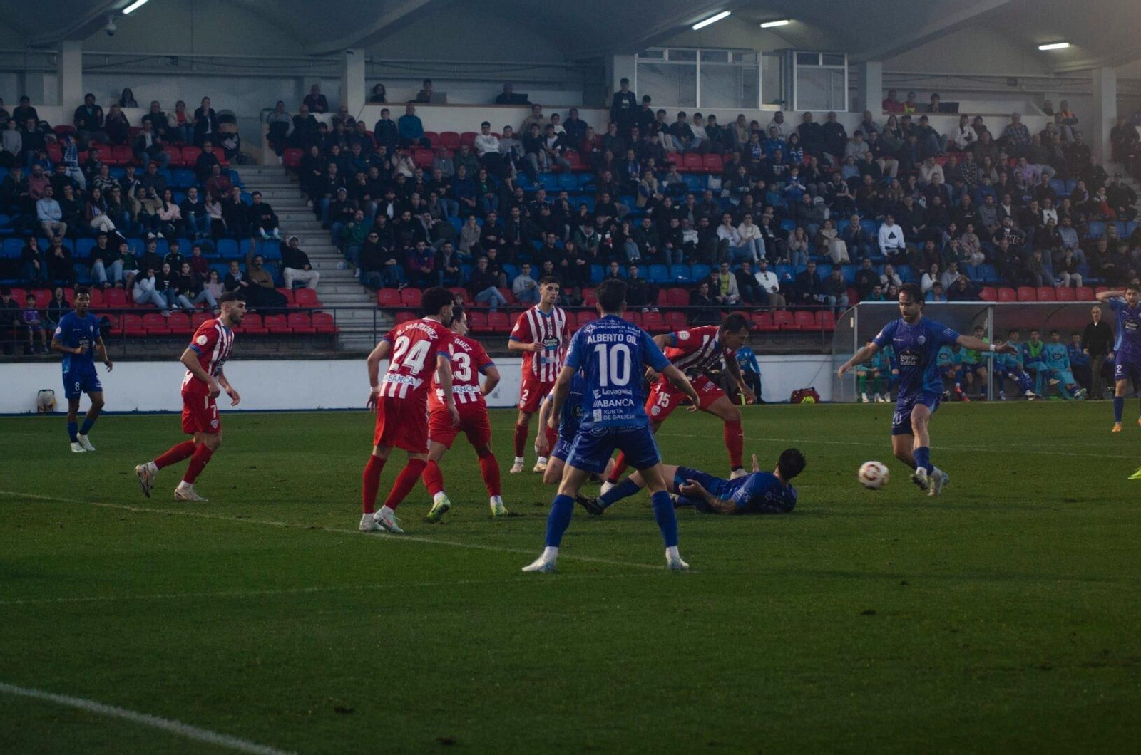 Ourense CF - CD Lugo en O Couto (Lucía Otero).