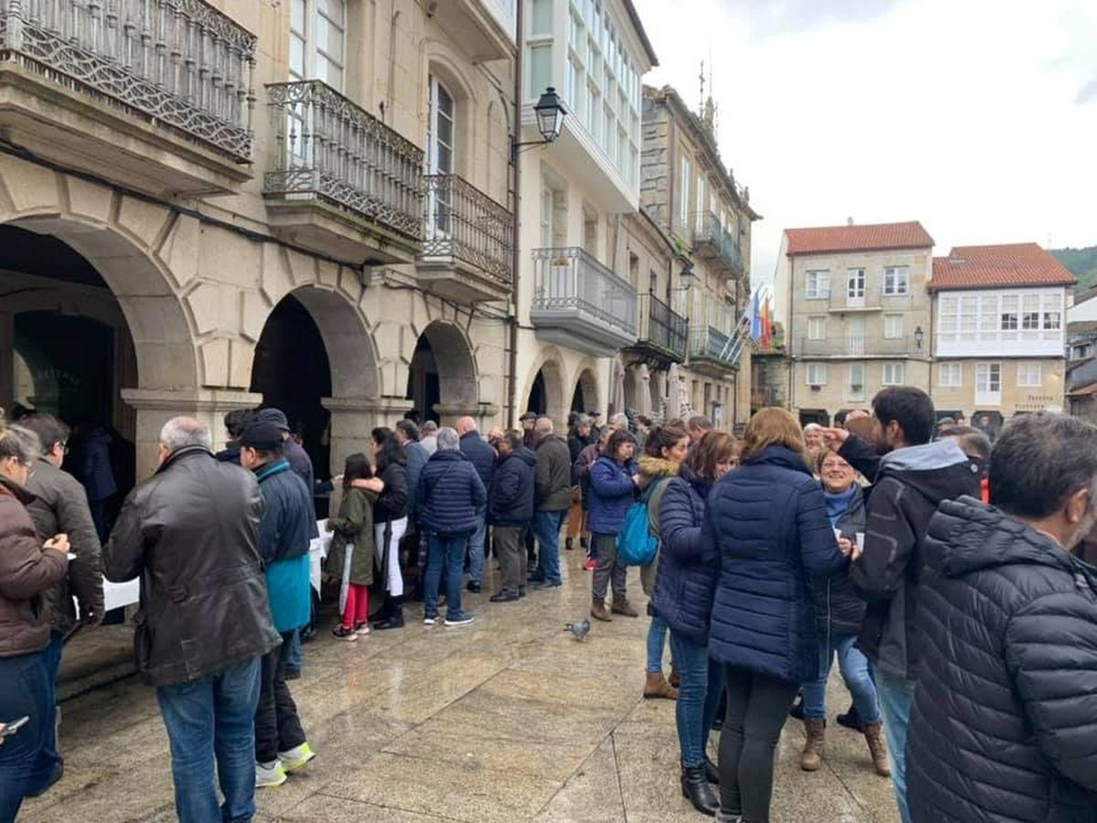 Asistentes a la degustación de setas en la pasada edición.