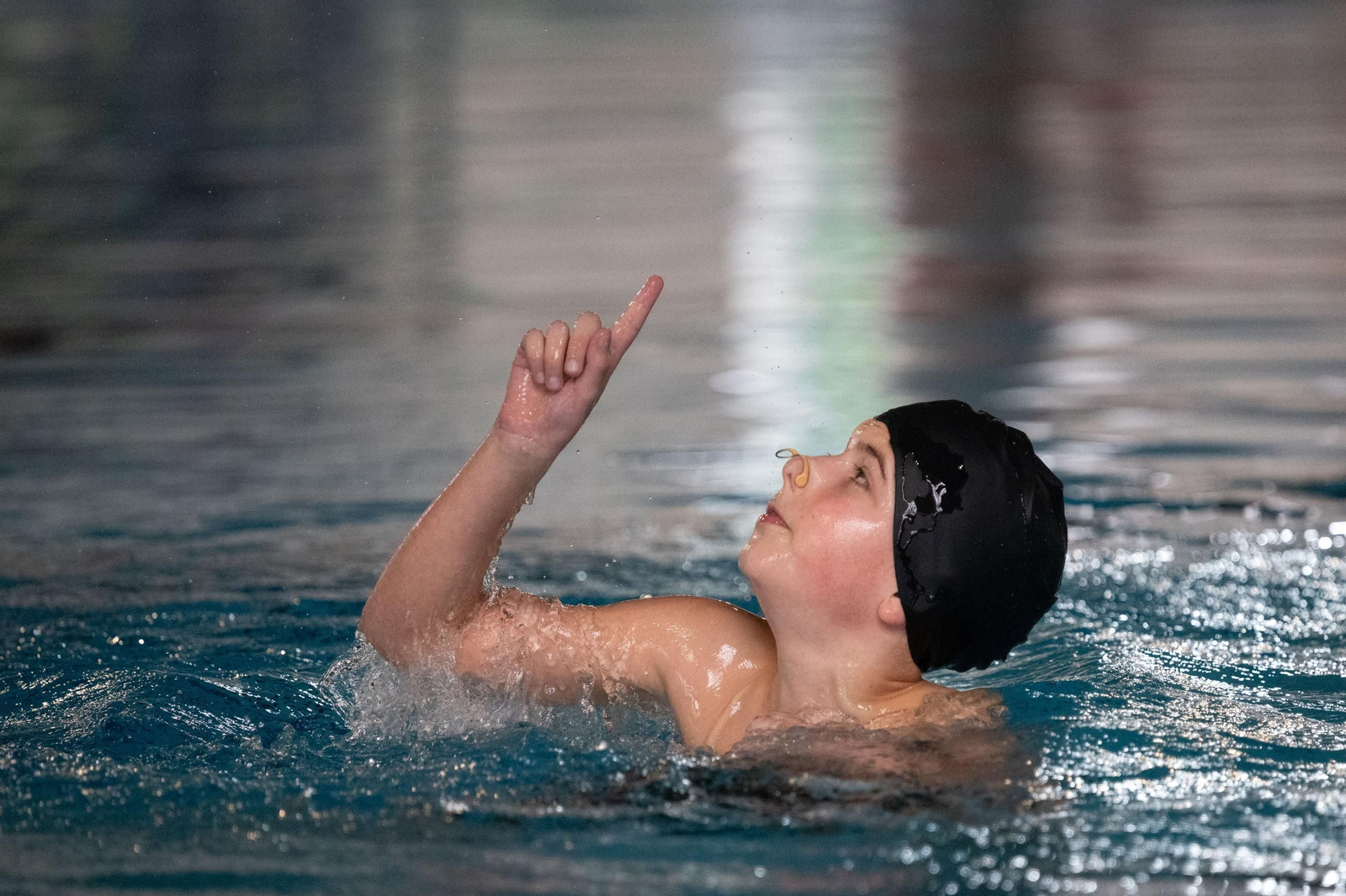 Galería |  La natación artística celebra su Campeonato Gallego de Invierno en Os Remedios
