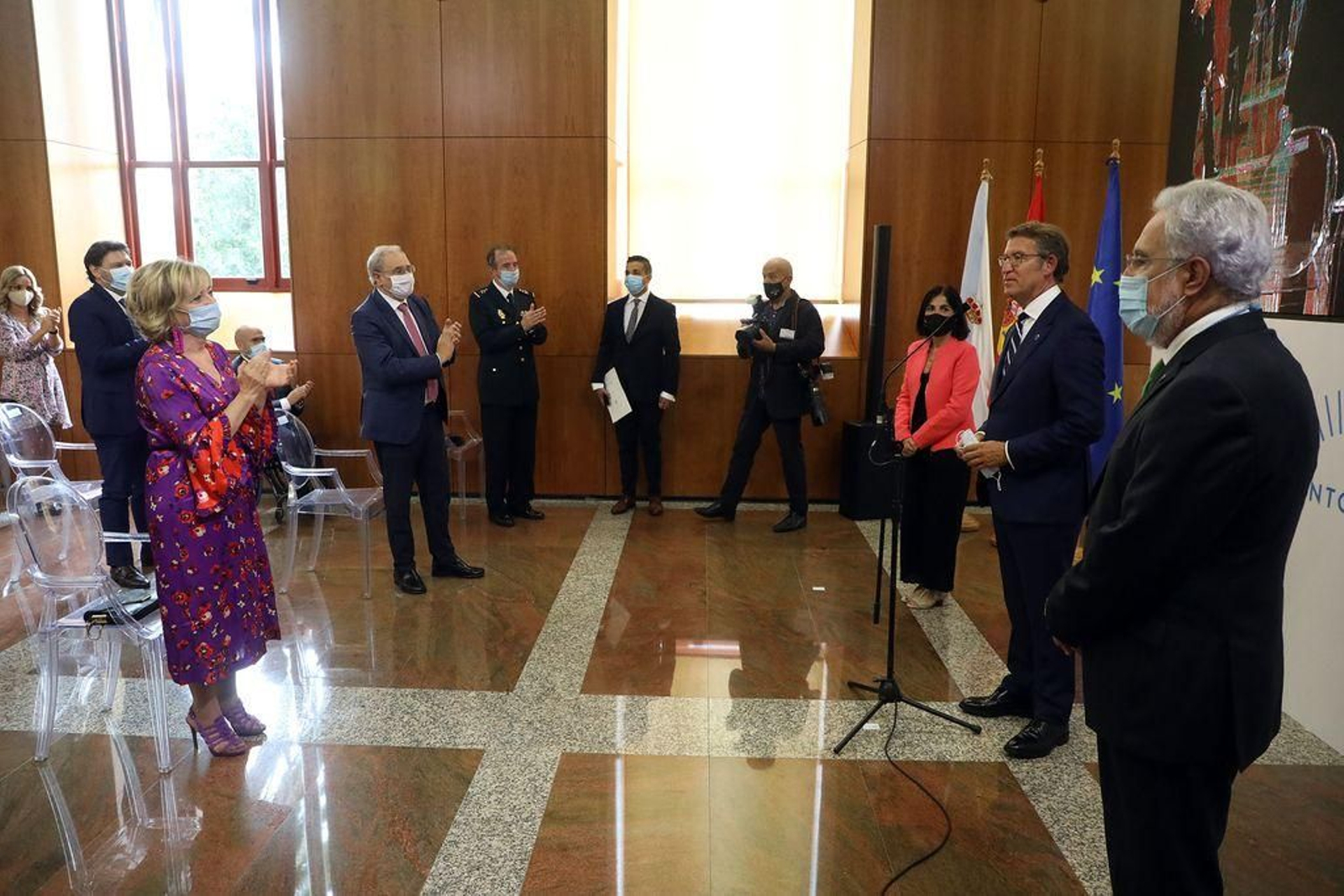 Alberto Núñez Feijóo toma
posesión como presidente de la Xunta