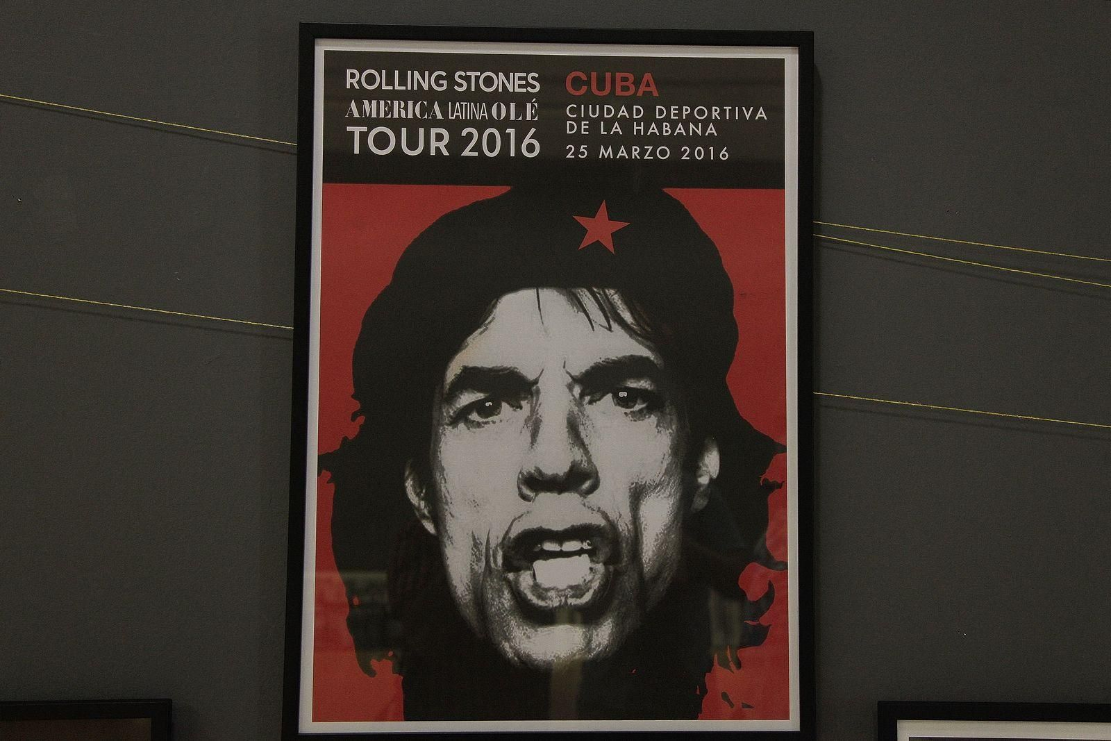 Piezas de la exposición The Rolling Stones // FOTOS: MIGUEL ÁNGEL