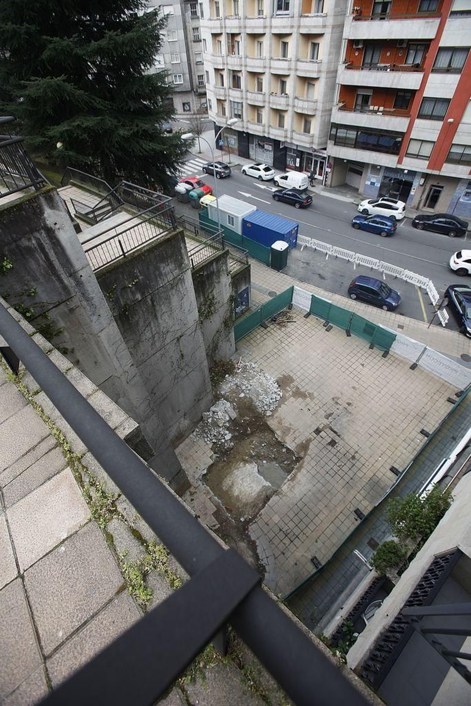 Obras pendientes en la Cruz Alta