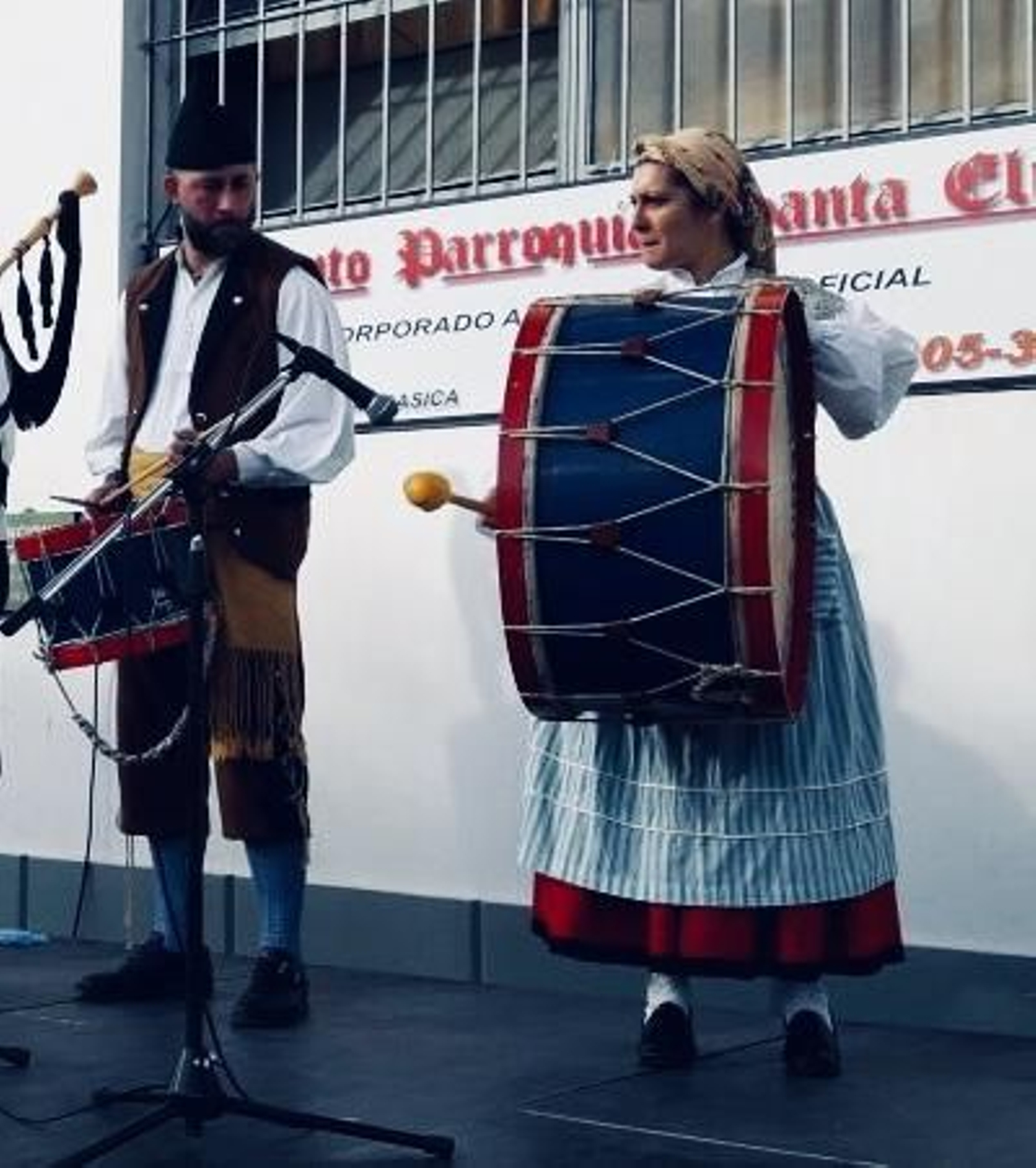 Pablo Flores comparte la música con María Eugenia López Pereira