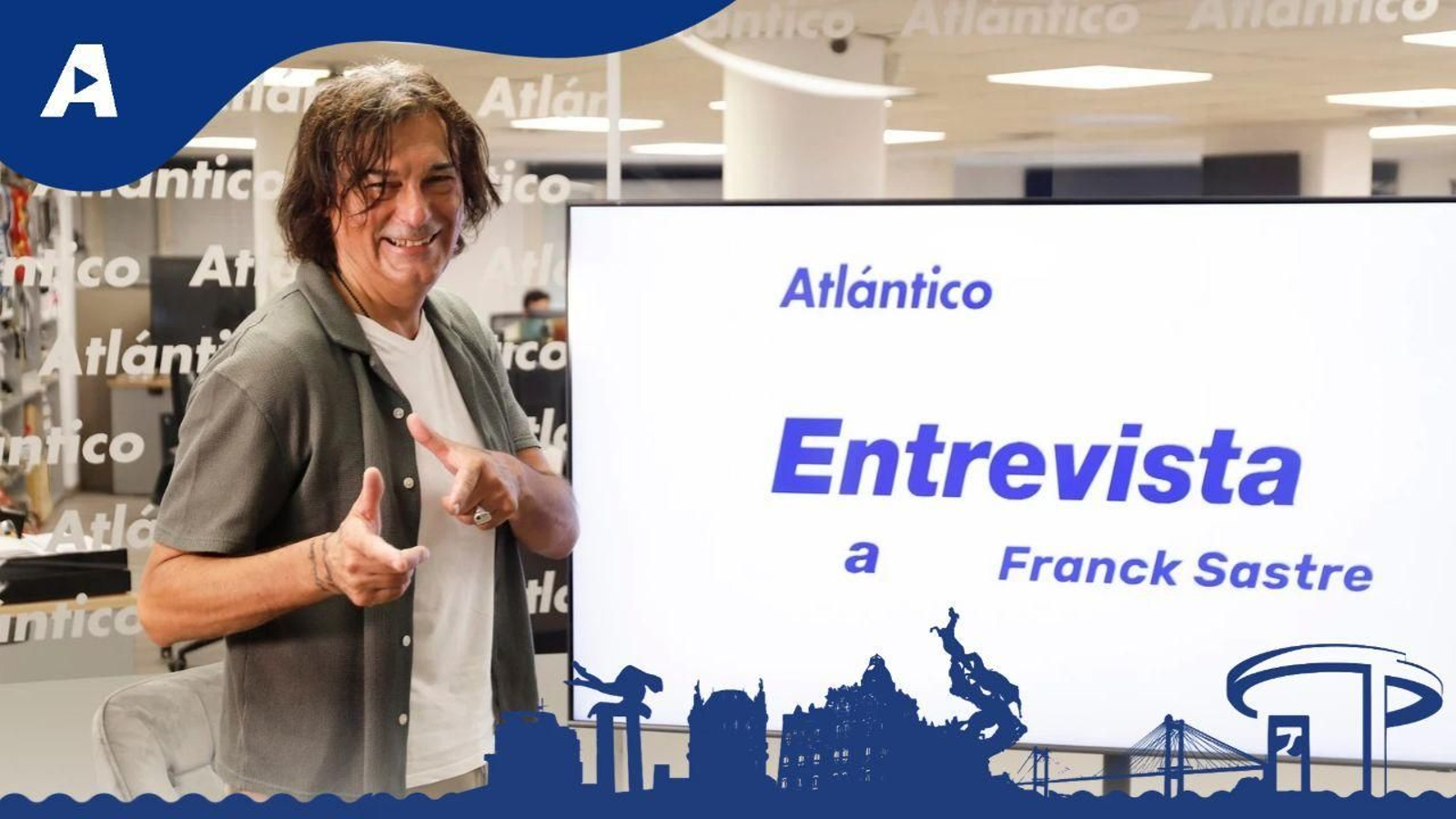 Franck Sastre: “No le doy más importancia a exponer en nueva York que hacerlo en Caldas de Reis”
