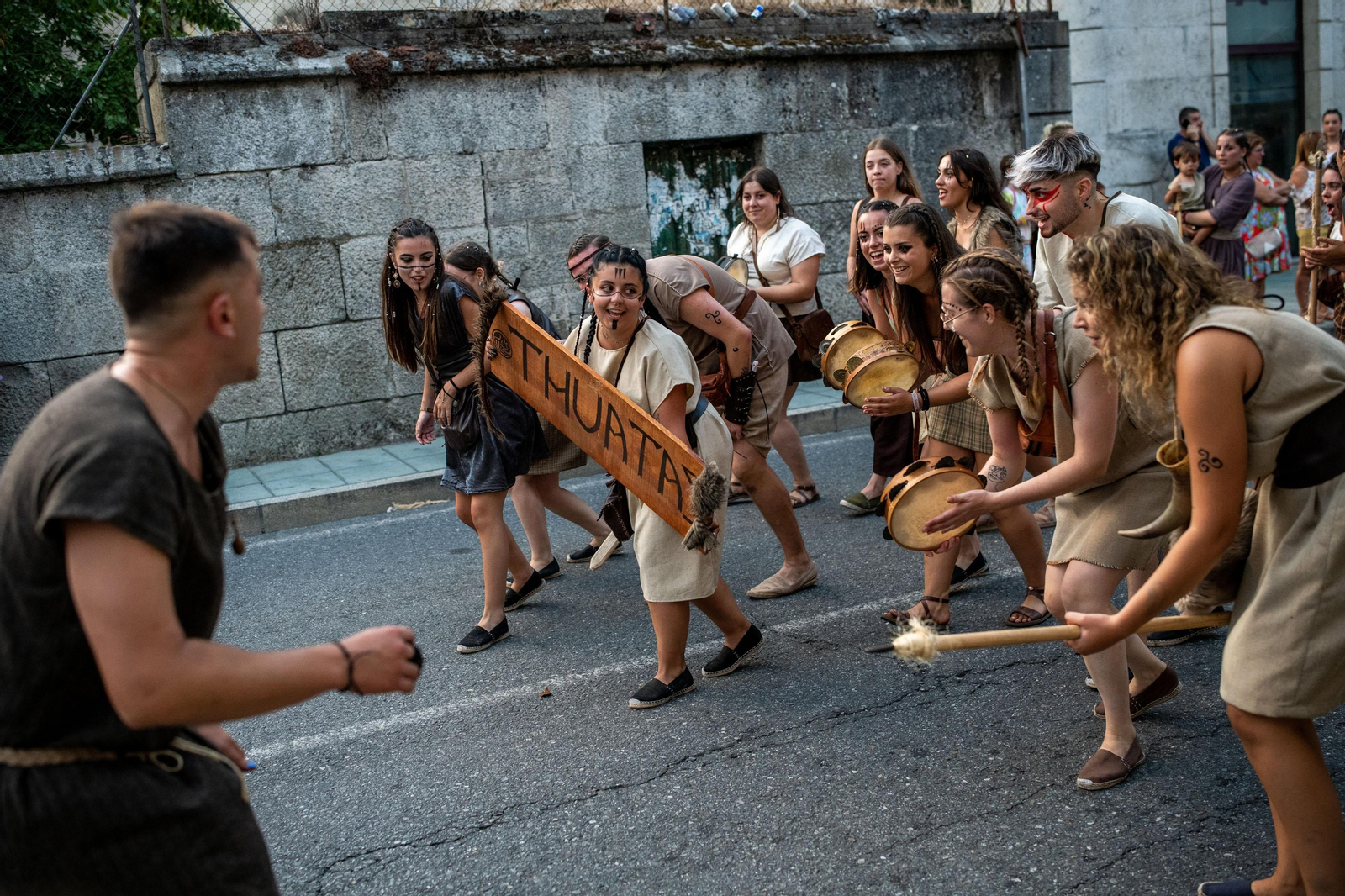 Desfile da Festa do Esquecemento de Xinzo de Limia. FOTO: ÓSCAR PINAL