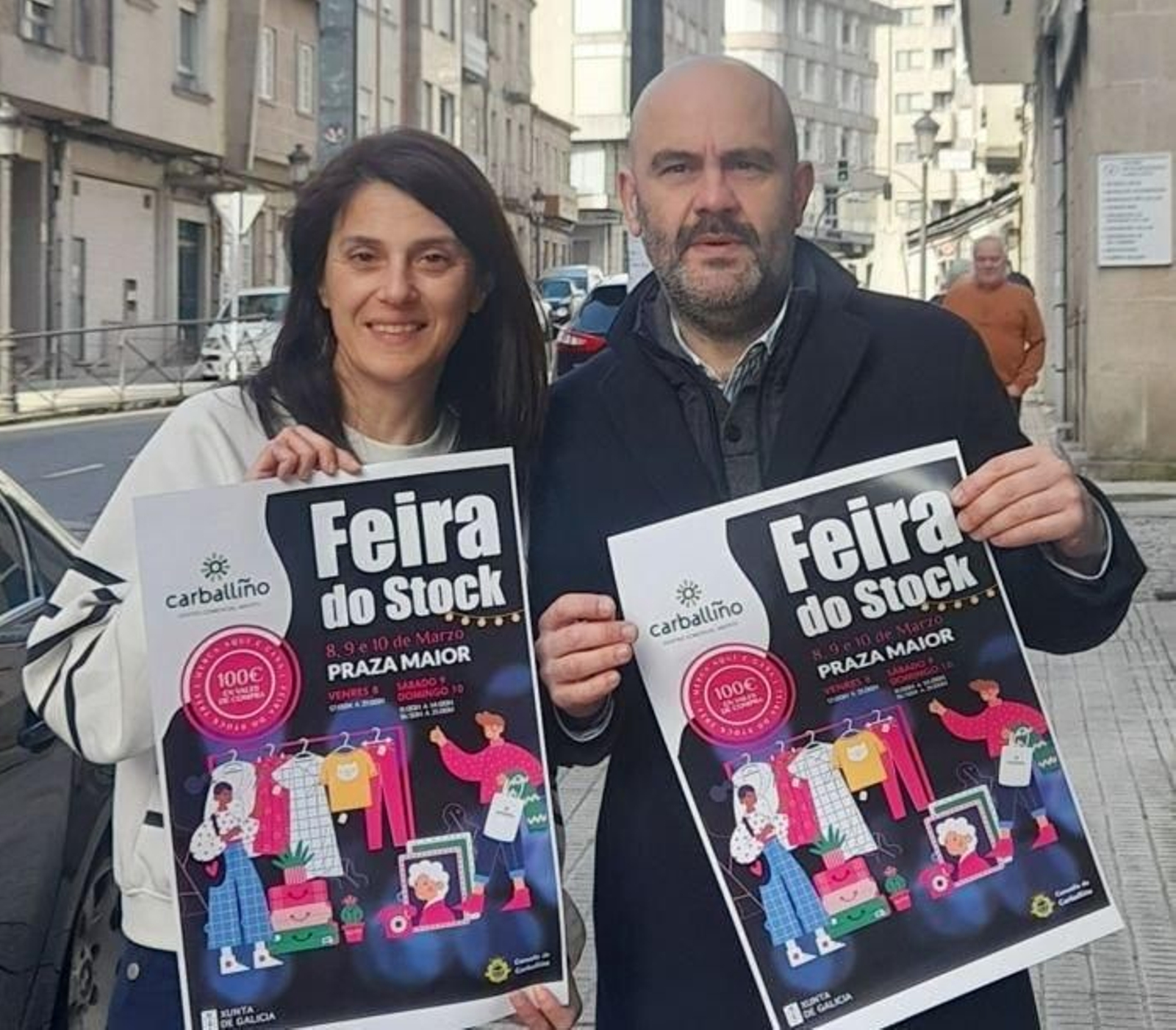 Noelia Mares y Julián Garriga.