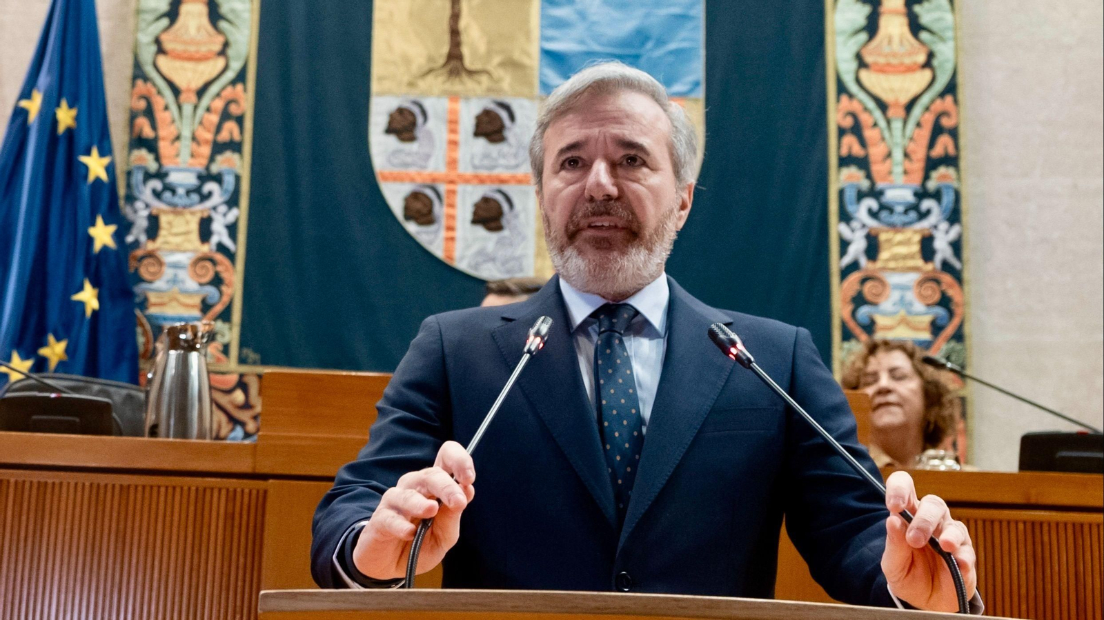 El presidente del Gobierno de Aragón, Jorge Azcón.