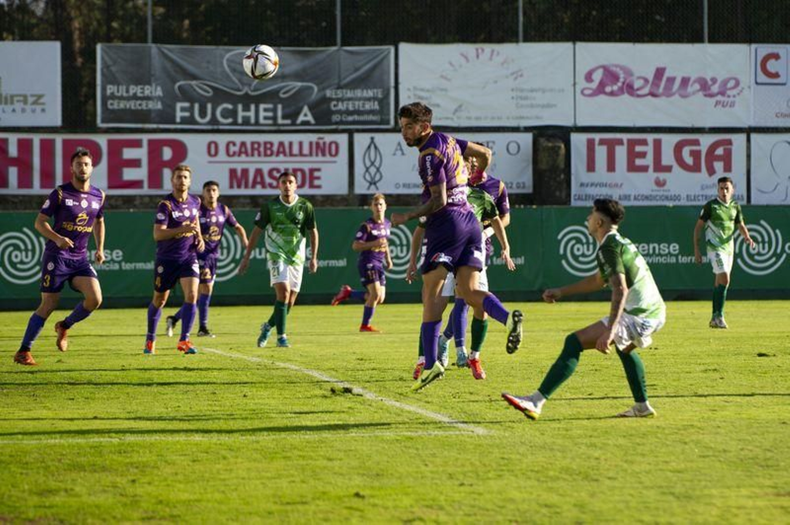 El partido entre el Arenteiro y el Palencia en Espiñedo (MARTIÑO PINAL)