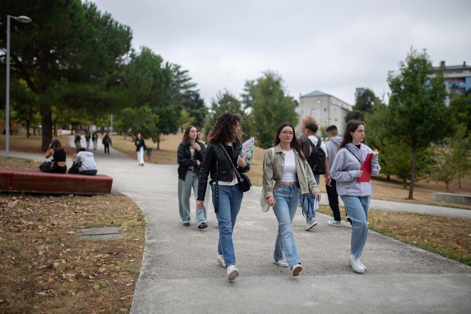 Los alumnos hicieron grupos con los que estudiarán y vivirán nuevas experiencias.