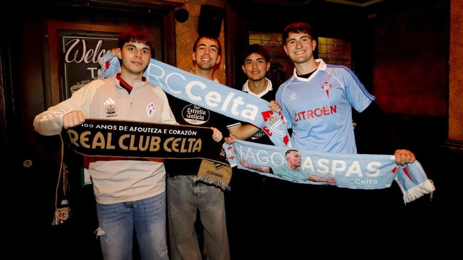 Separados por un Erasmus y unidos por el Celta