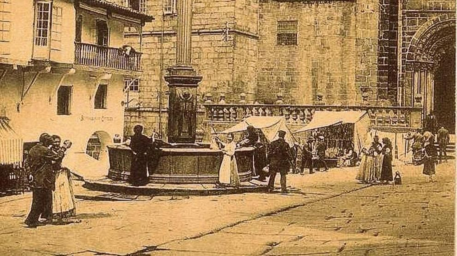 Plaza del Trigo y fuente nueva modificada.