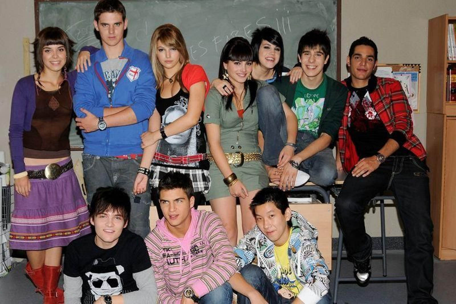 El elenco original de la serie.