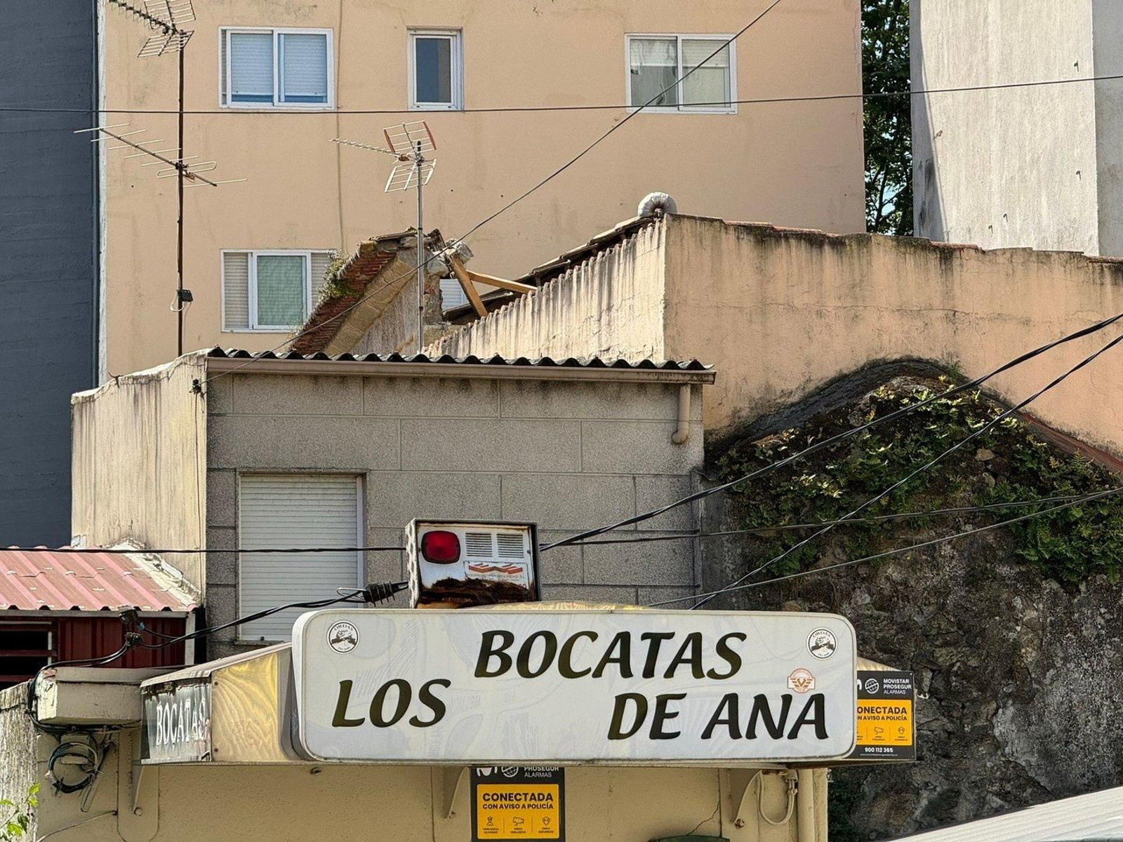 Inmueble en el que se produjo el accidente mortal.