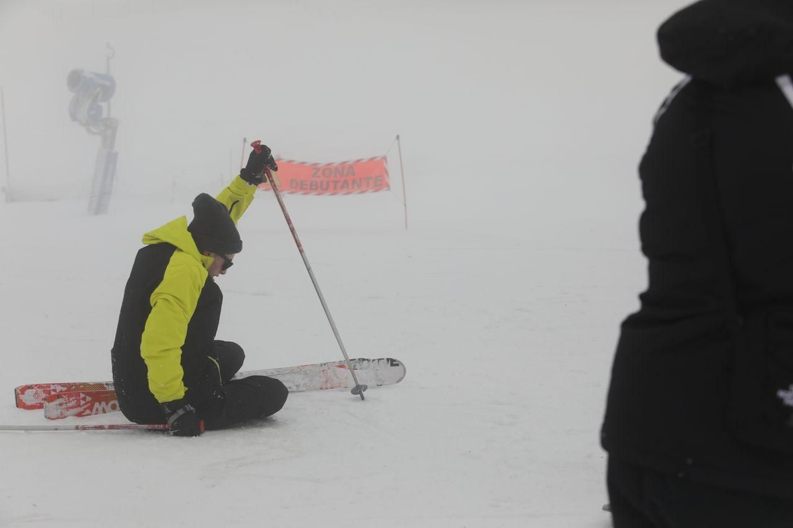 Jornada de esquí en la nieve (Foto: José Paz)