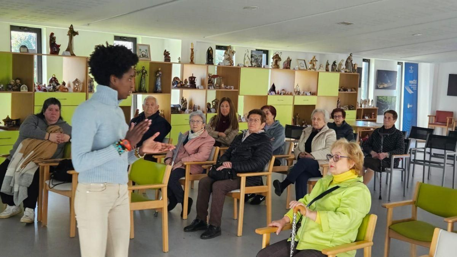 Momento de la presentación de las clases.